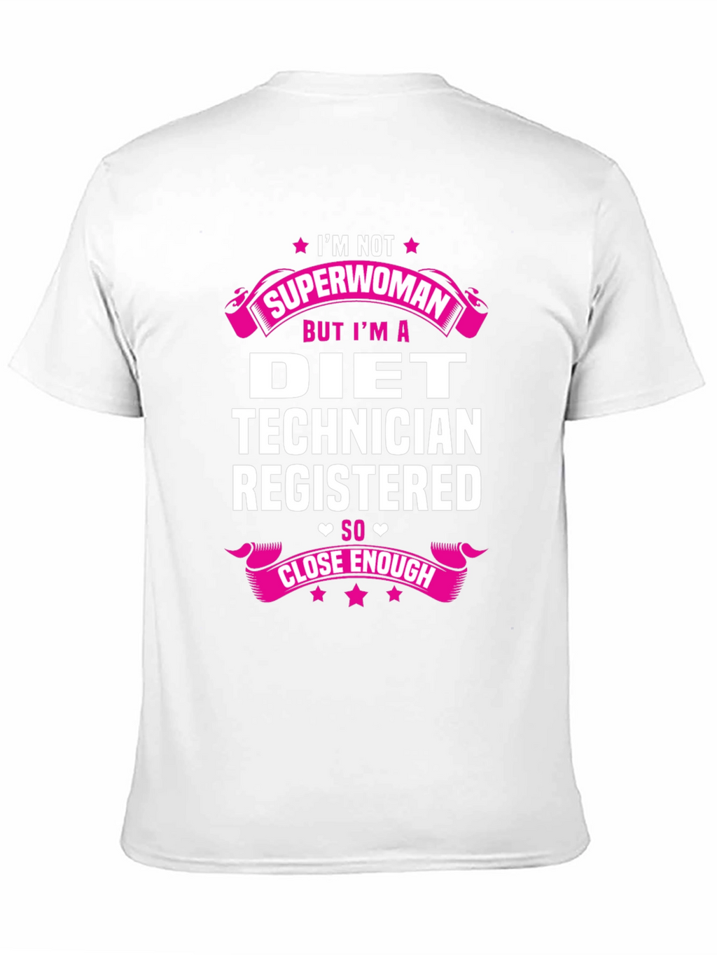 Diet Technician Superwoman Funny T-Shirt