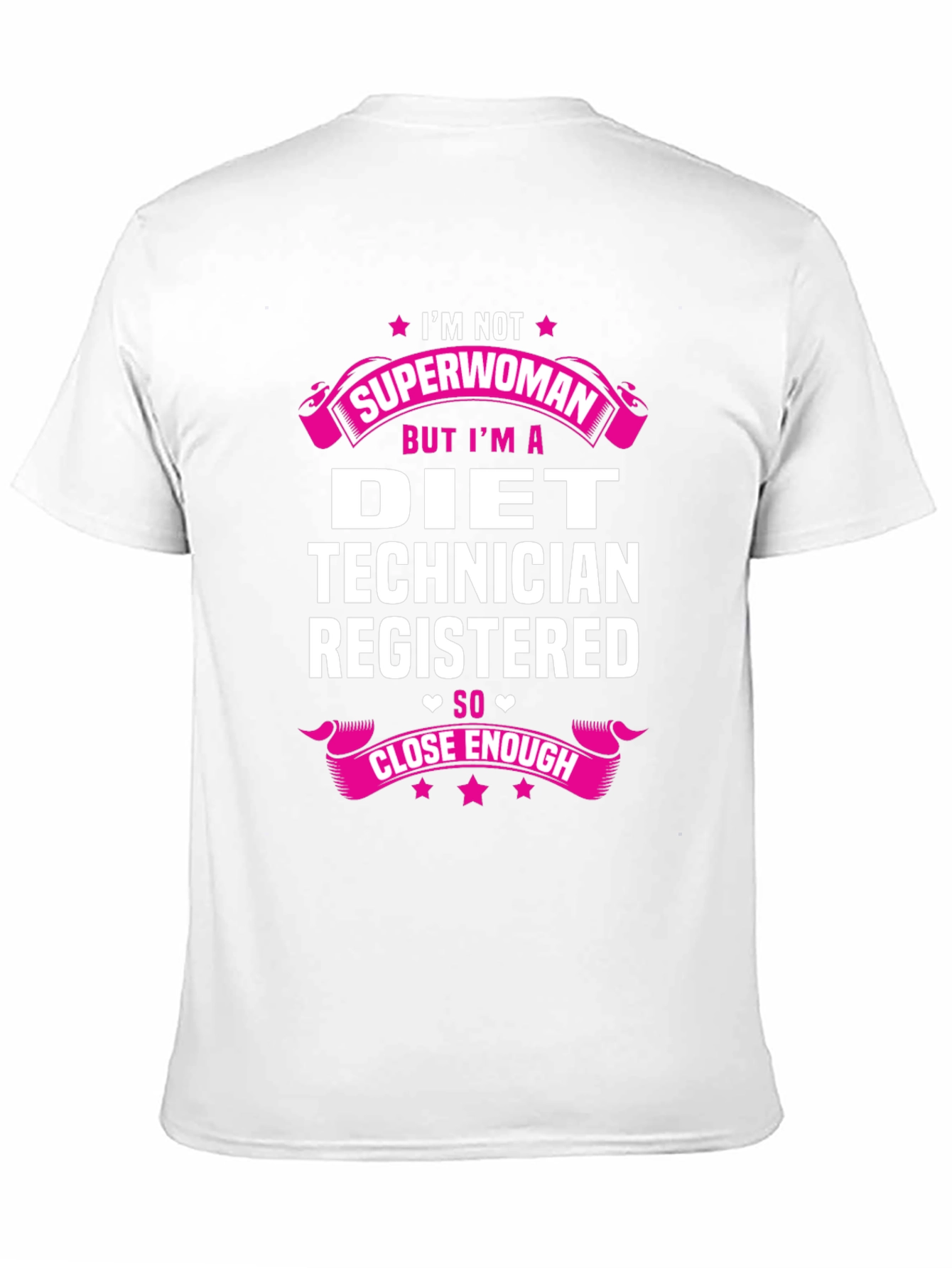 Diet Technician Superwoman Funny T-Shirt