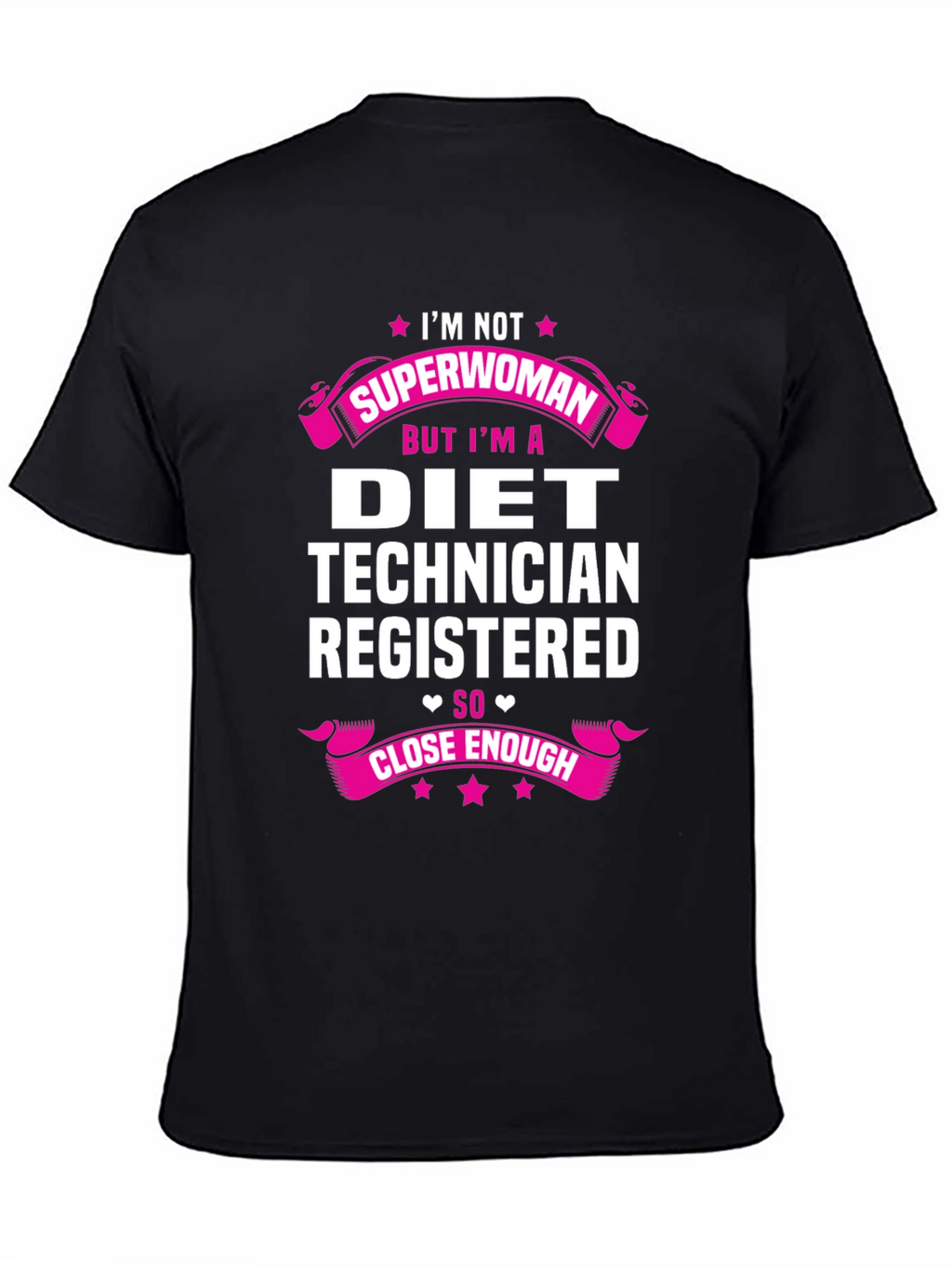 Diet Technician Superwoman Funny T-Shirt
