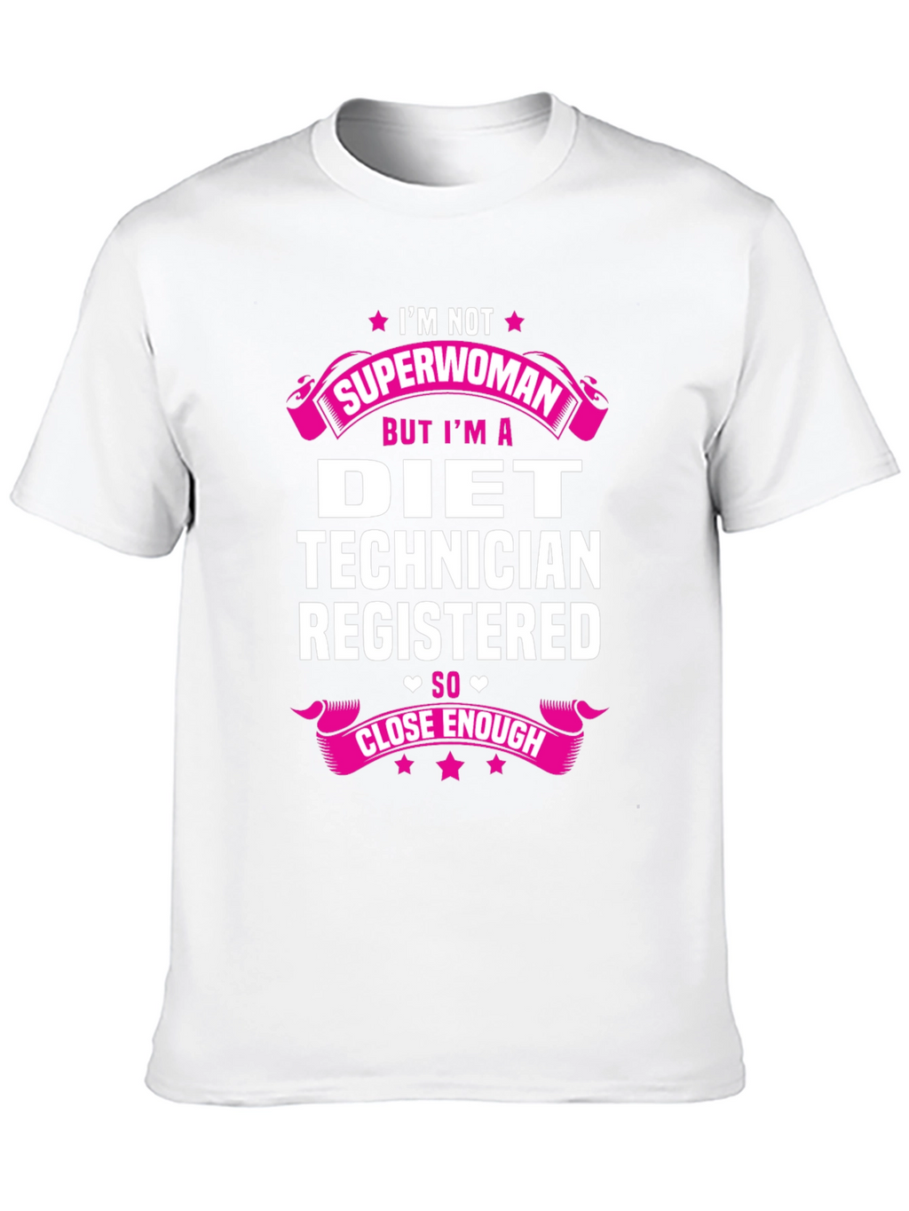 Diet Technician Superwoman Funny T-Shirt