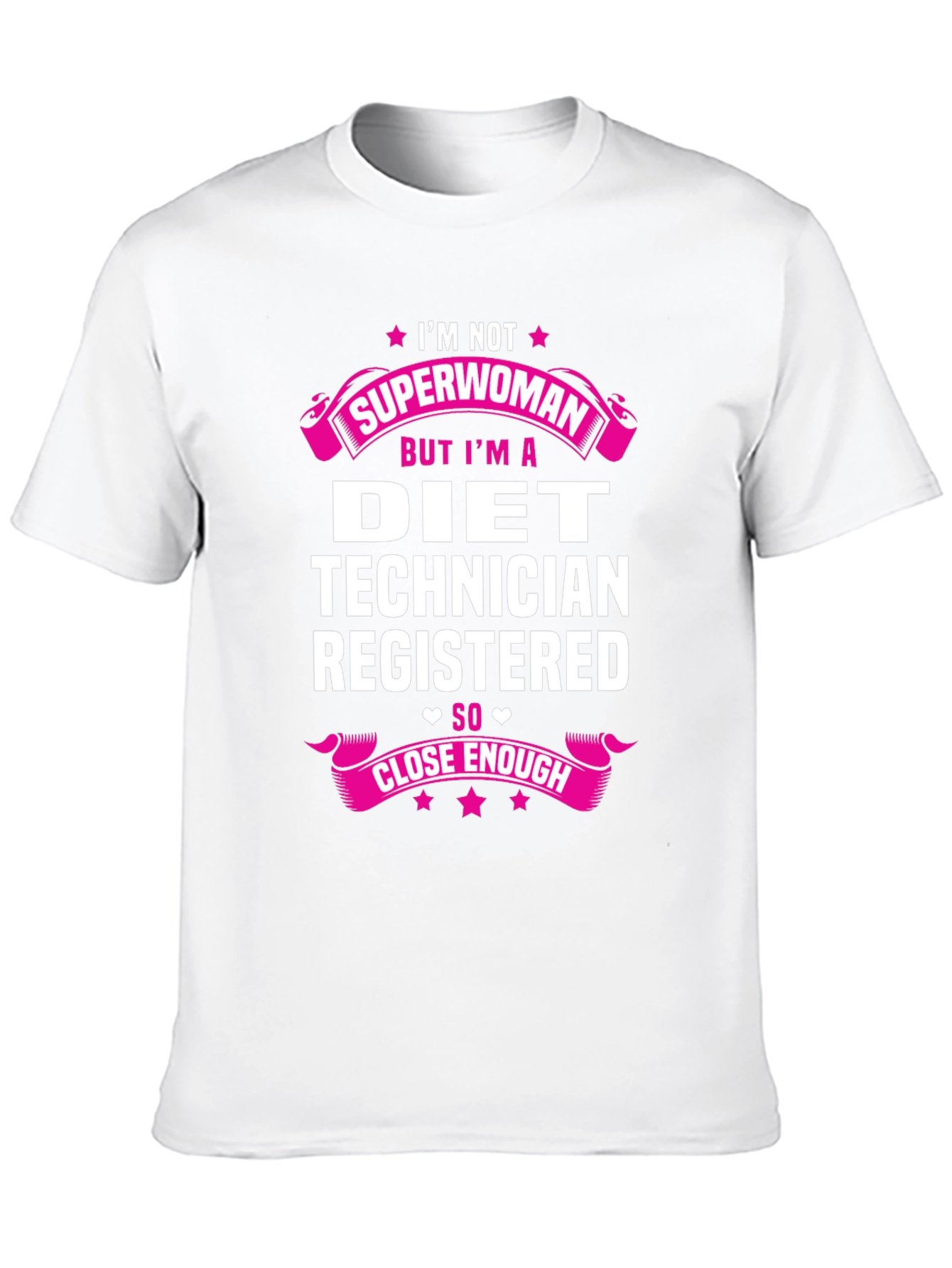 Diet Technician Superwoman Funny T-Shirt
