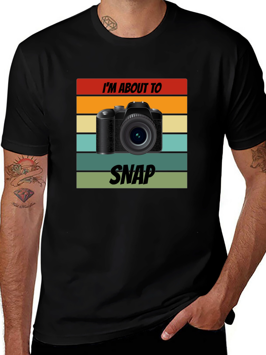 Im About To Snap Camera T-Shirt