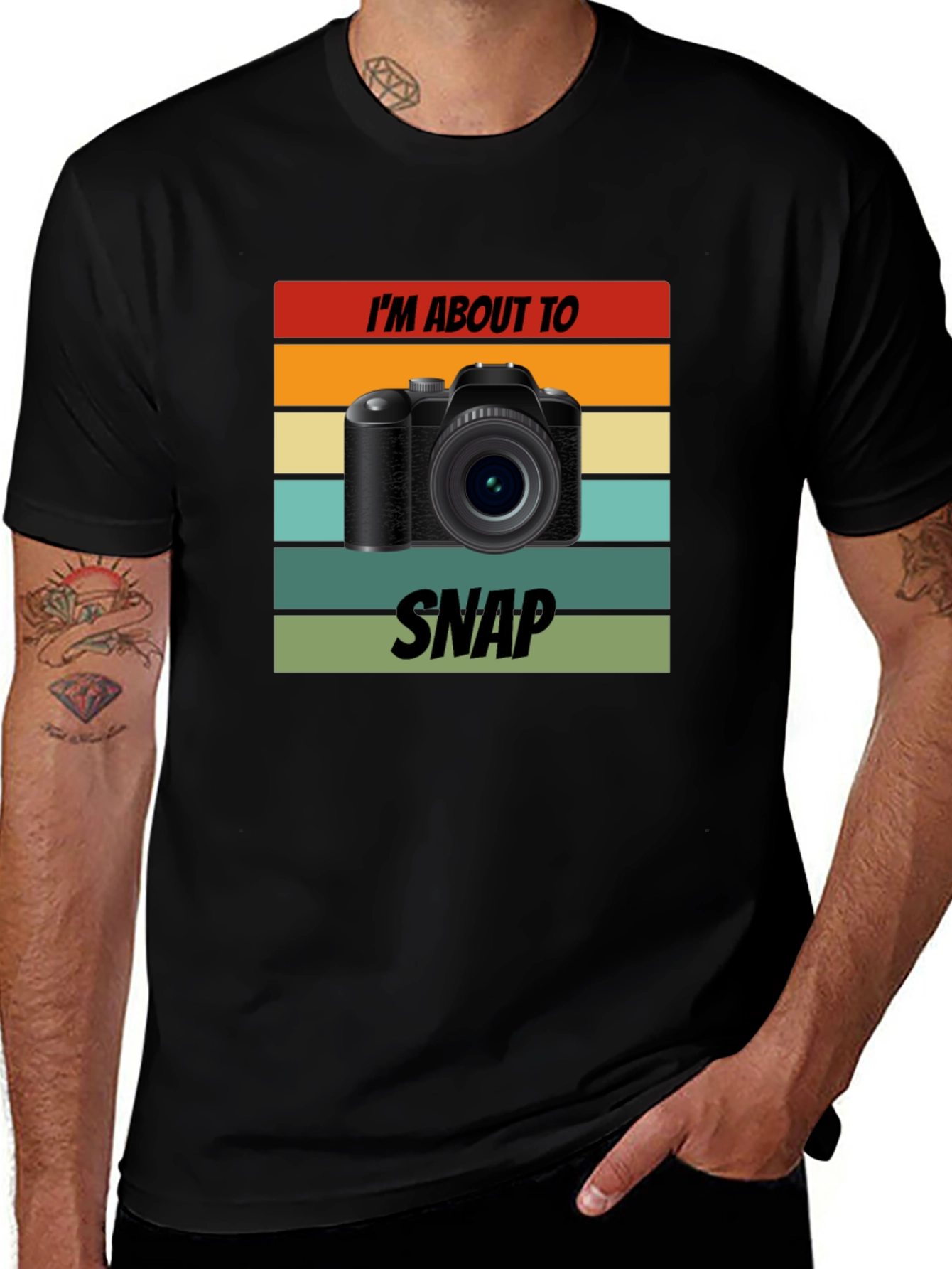 Im About To Snap Camera T-Shirt