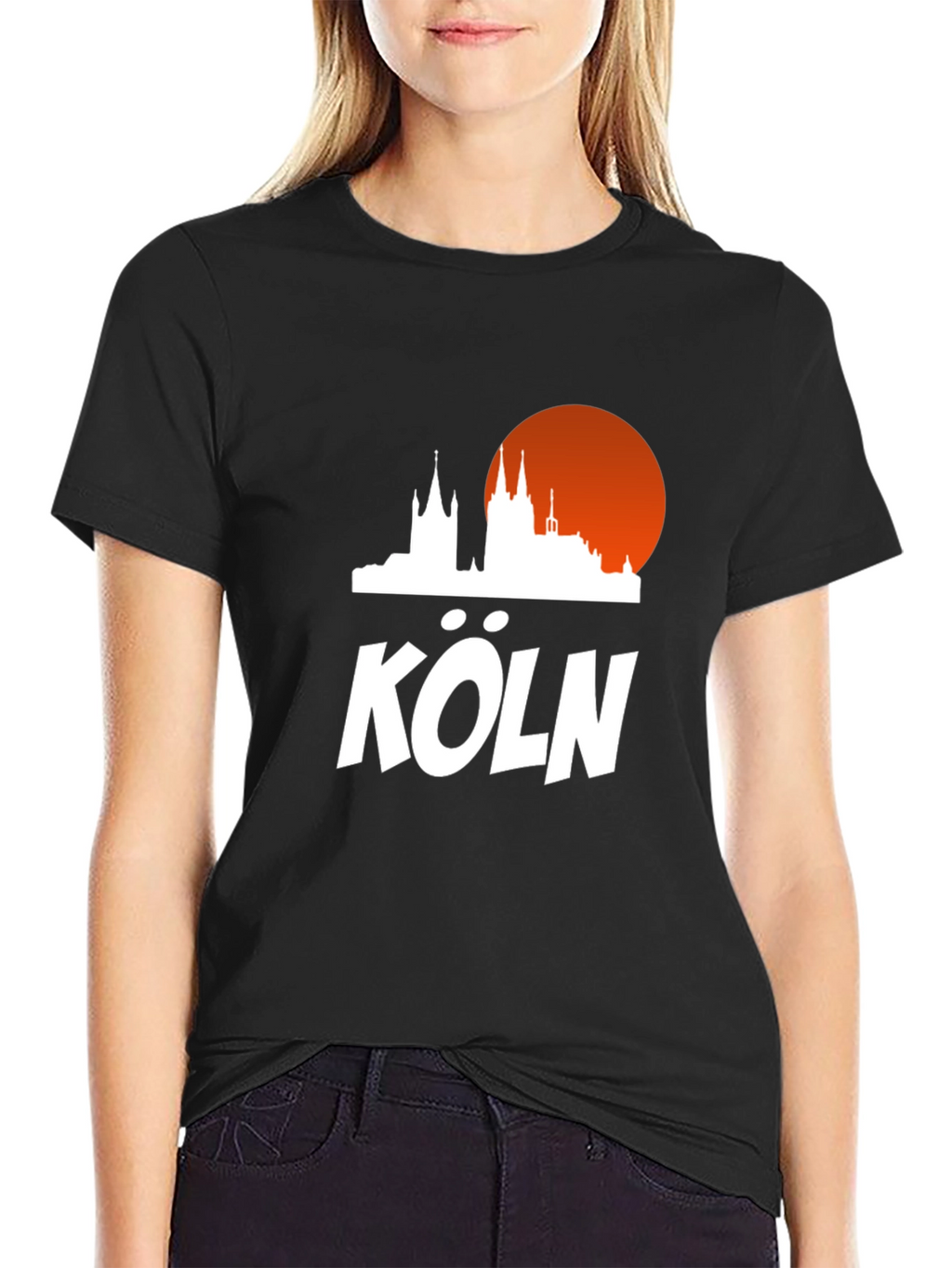 Köln Skyline Graphic Tee - Stylish City Pride T-Shirt