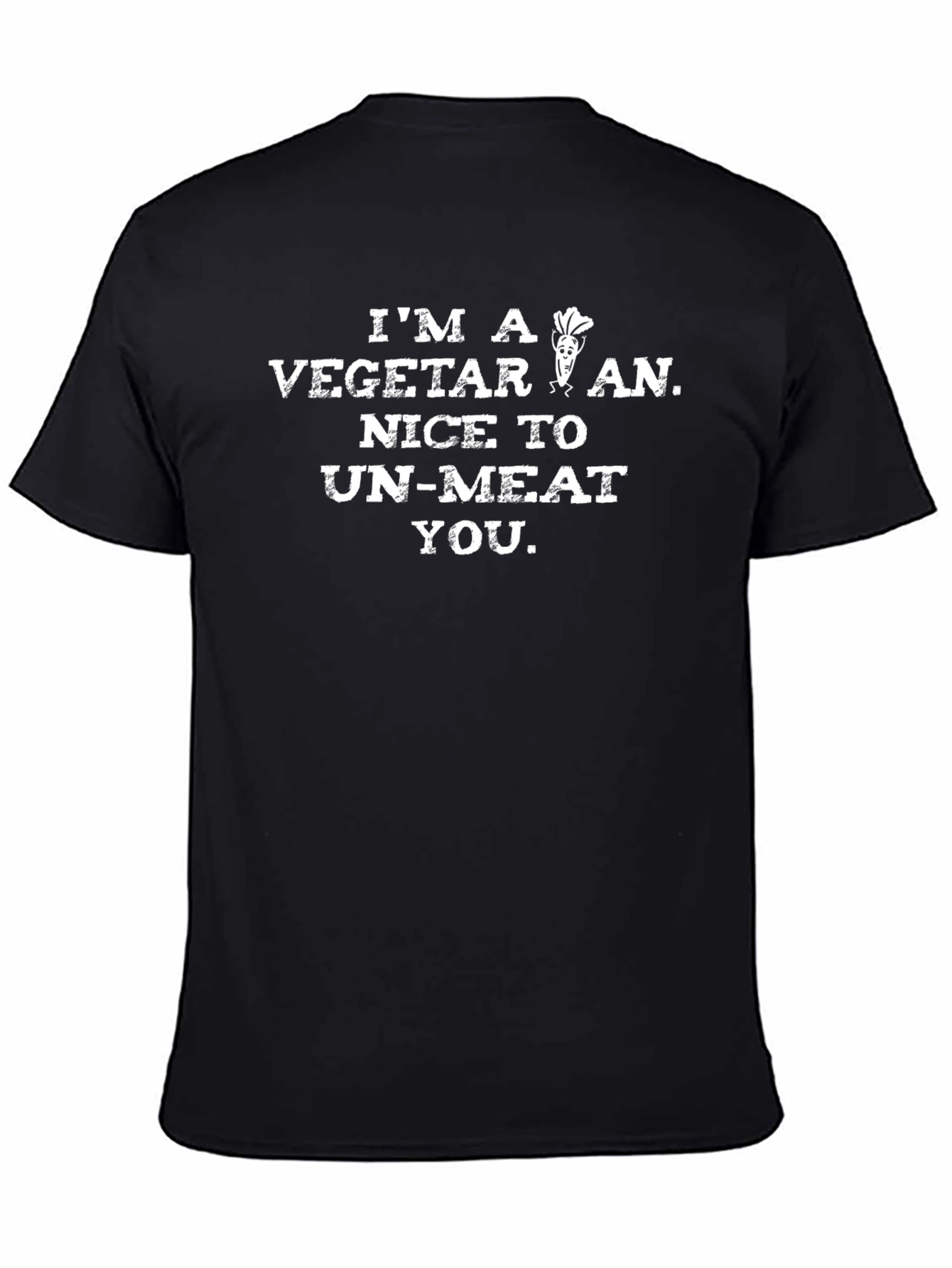 Im A Vegetarian Funny Graphic T-Shirt