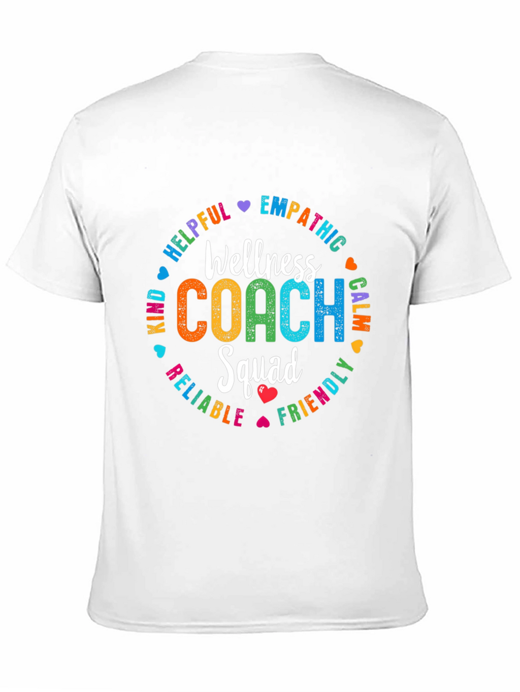 Wellness Coach Squad T-Shirt: Empathetic Helpful Kind