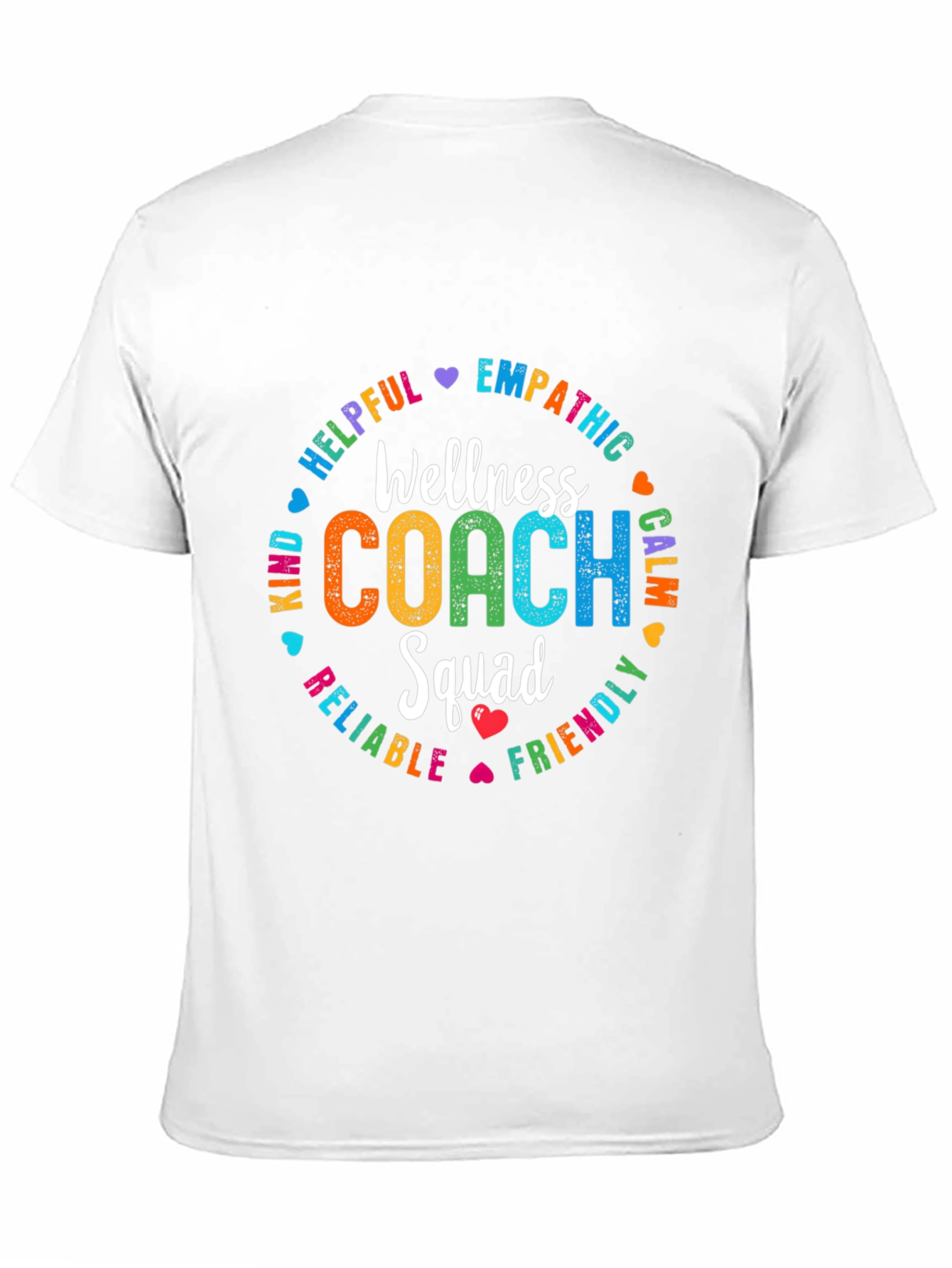 Wellness Coach Squad T-Shirt: Empathetic Helpful Kind
