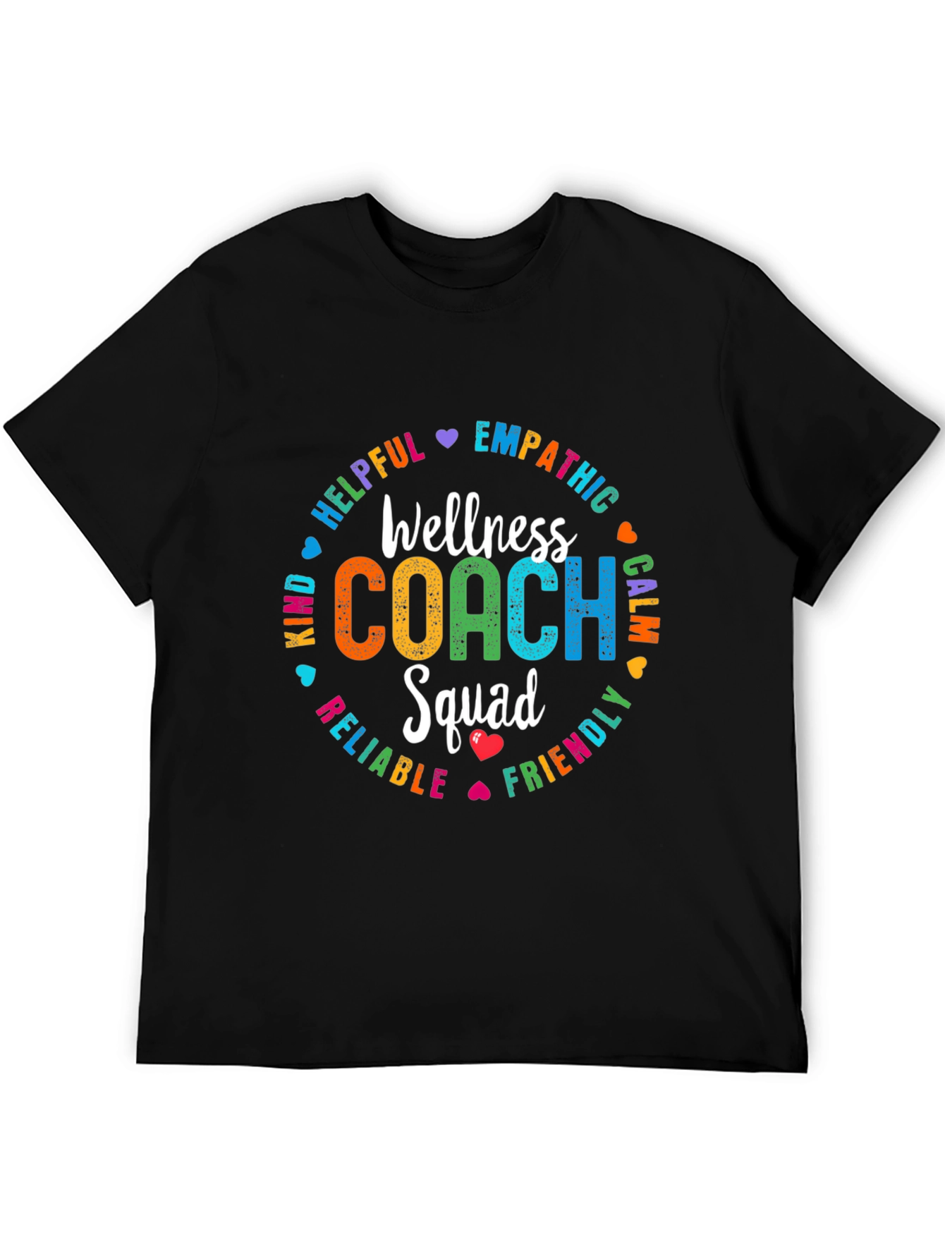 Wellness Coach Squad T-Shirt: Empathetic Helpful Kind