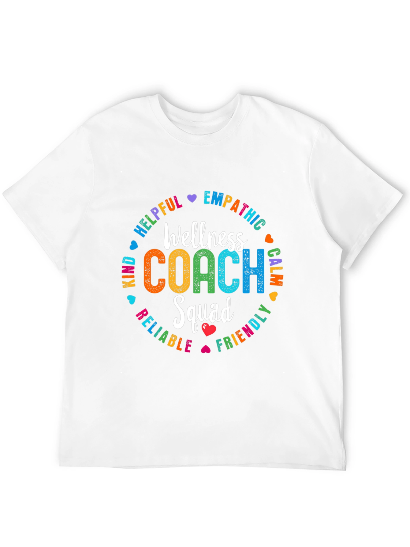 Wellness Coach Squad T-Shirt: Empathetic Helpful Kind
