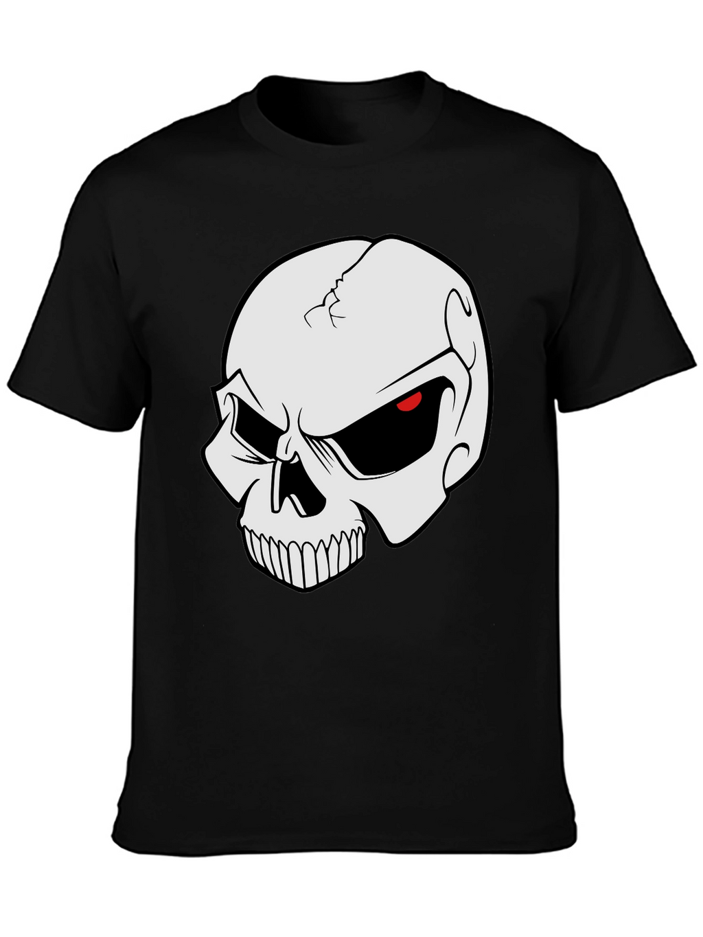 Skull Graphic Black T-Shirt