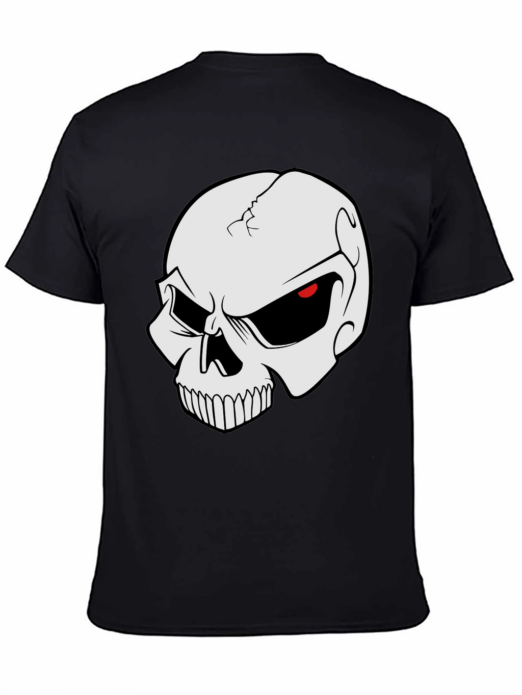 Skull Graphic Black T-Shirt