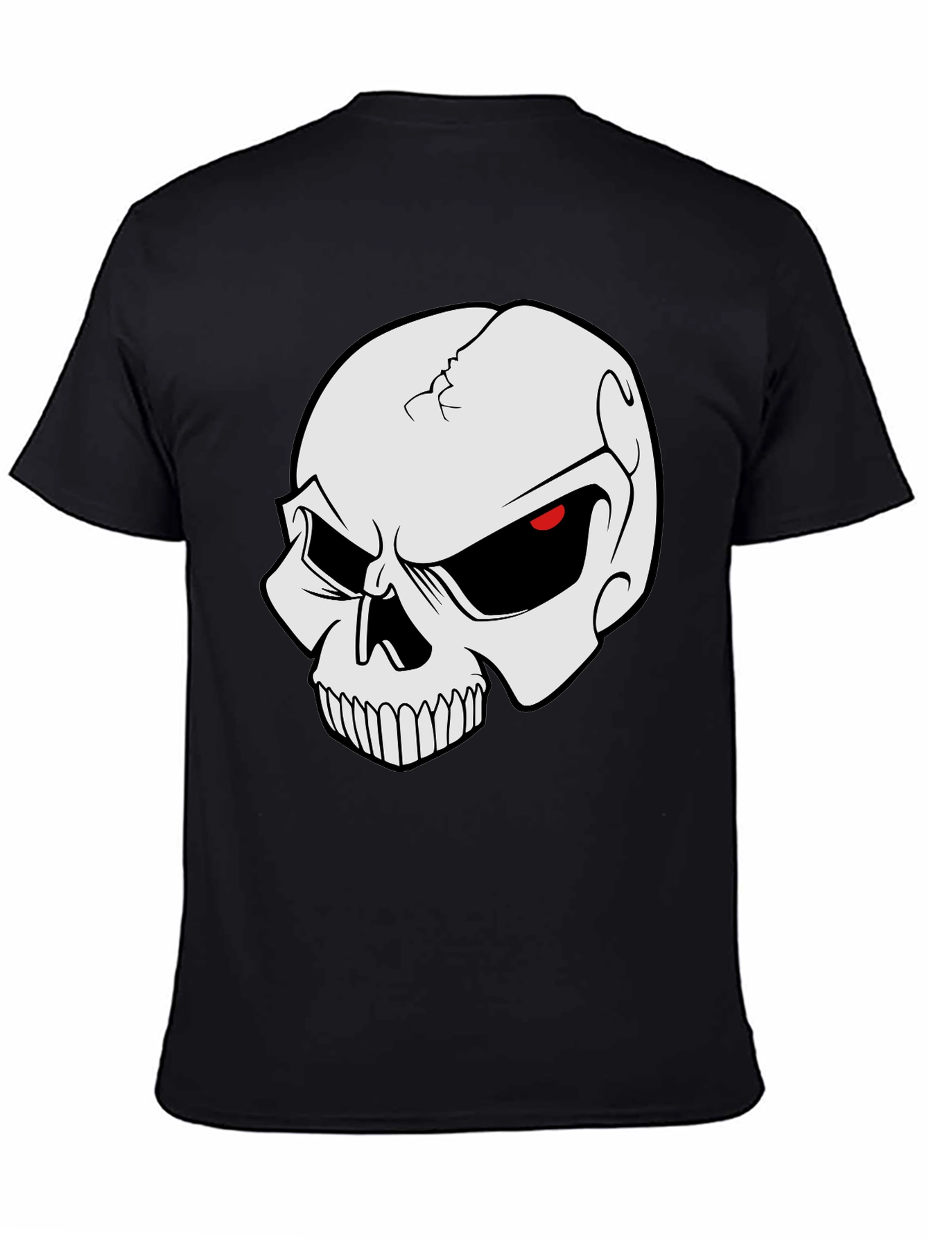Skull Graphic Black T-Shirt