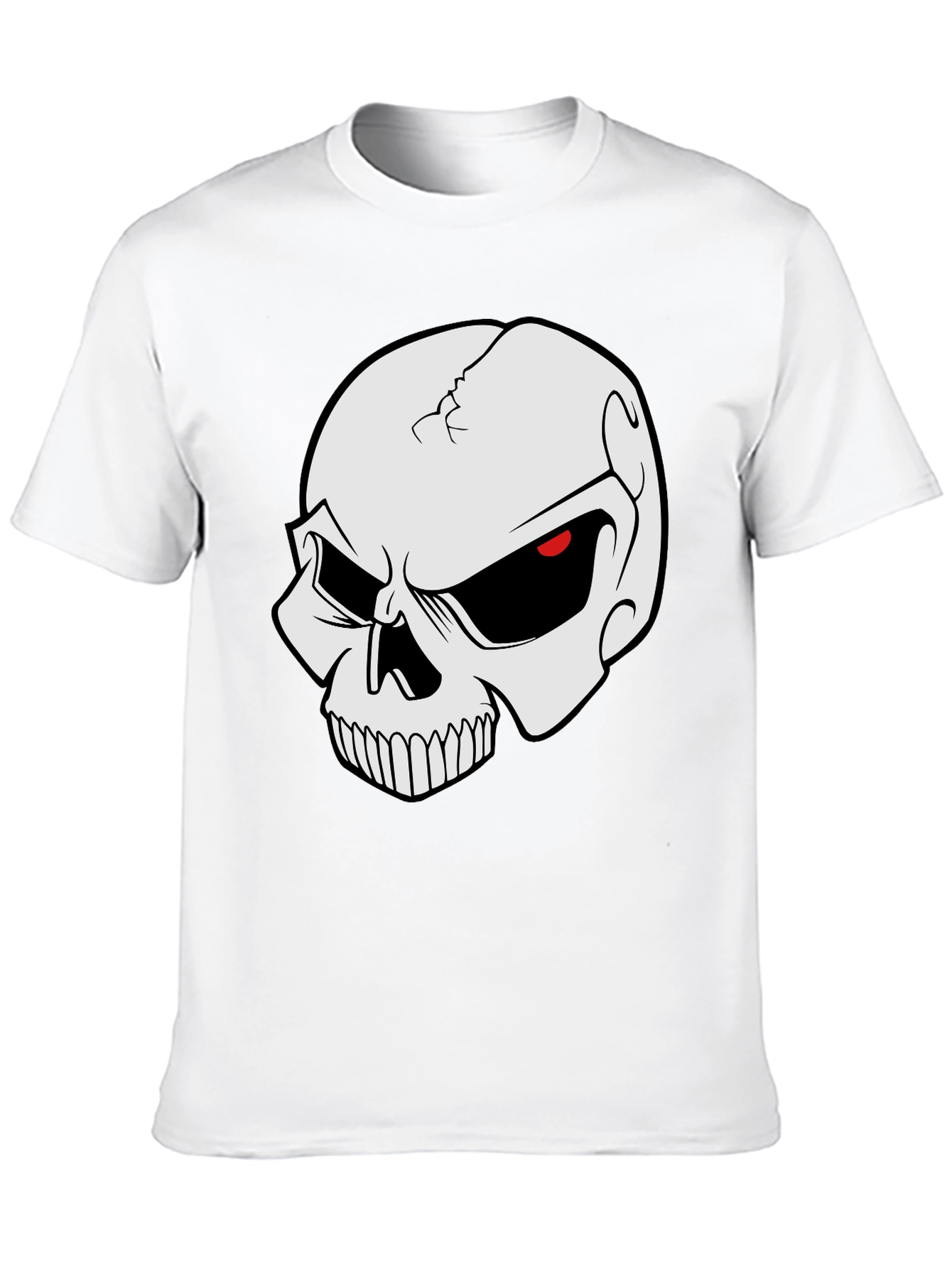 Skull Graphic Black T-Shirt