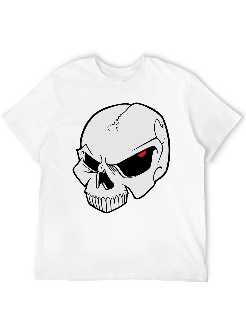 Skull Graphic Black T-Shirt