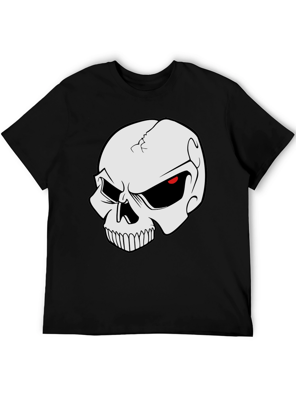 Skull Graphic Black T-Shirt