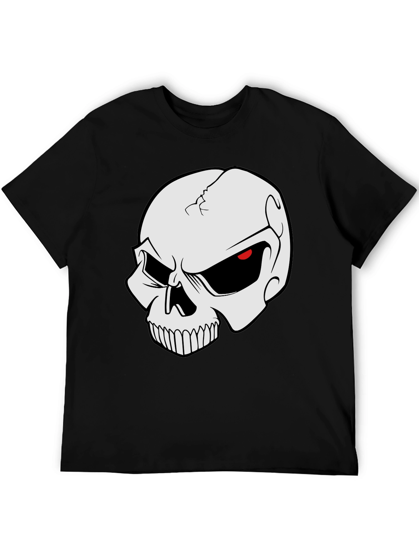 Skull Graphic Black T-Shirt