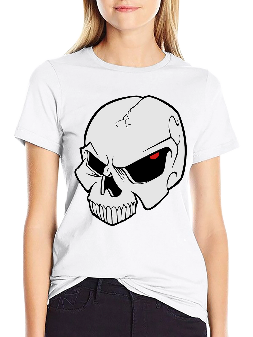 Skull Graphic Black T-Shirt