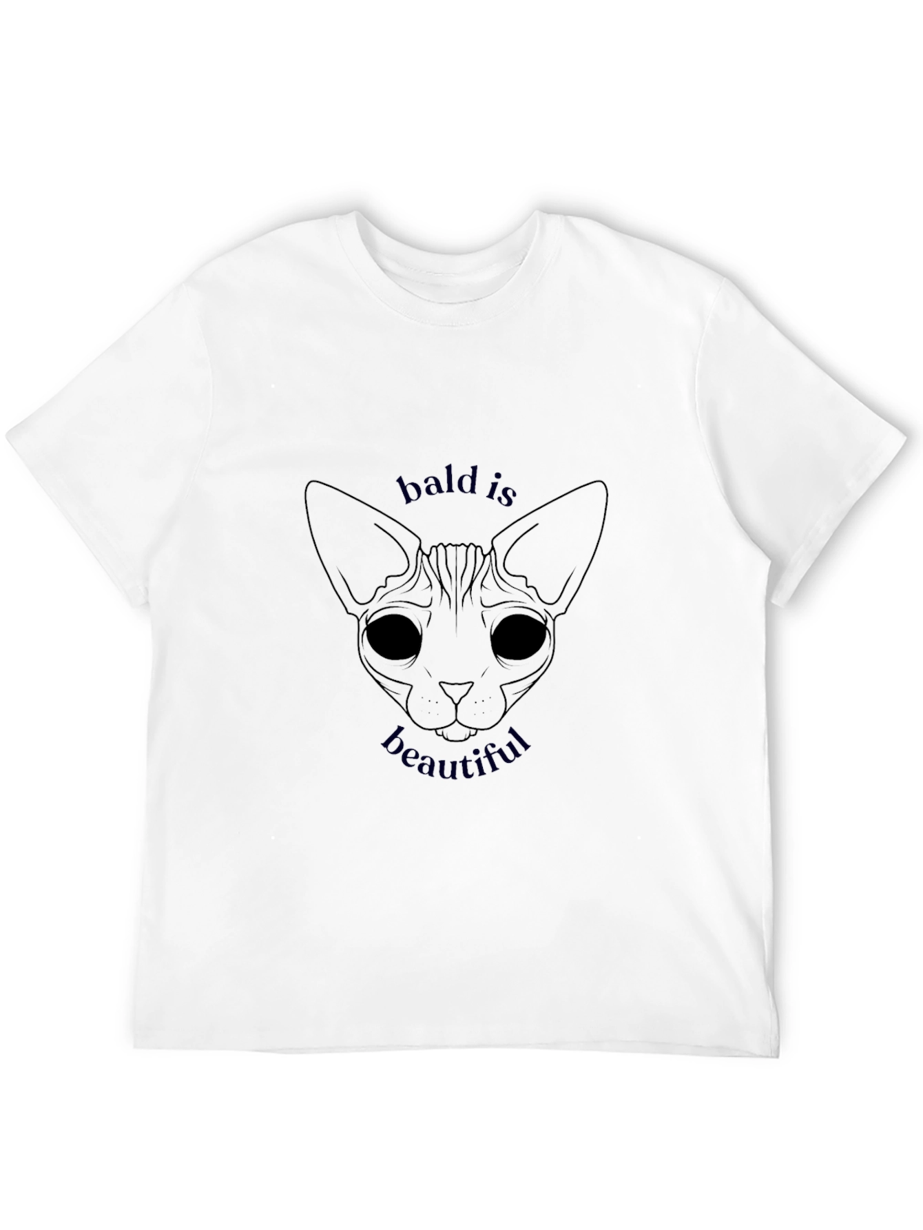 Bald is Beautiful Sphynx Cat T-Shirt
