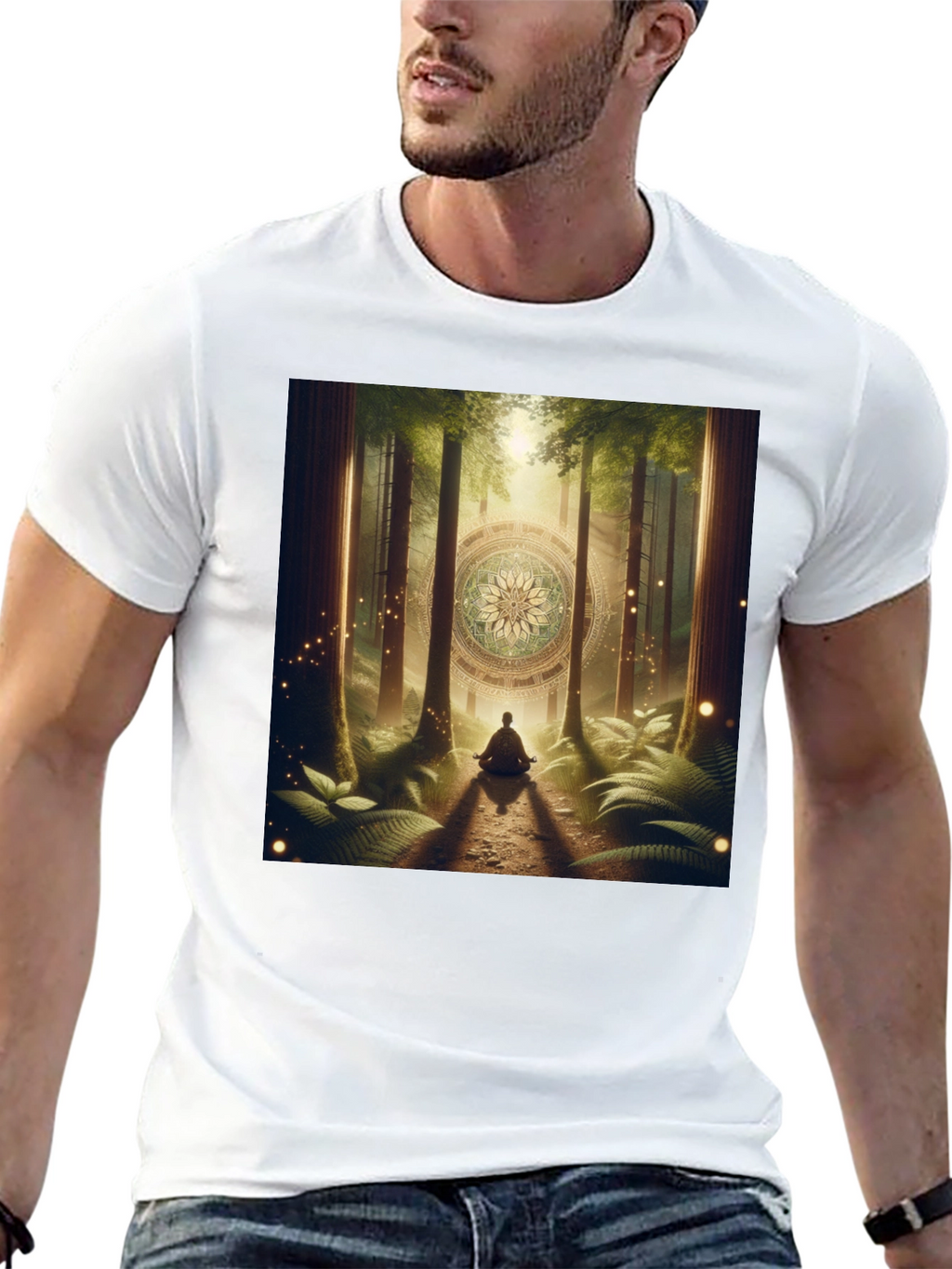 Zen Forest Meditation T-Shirt