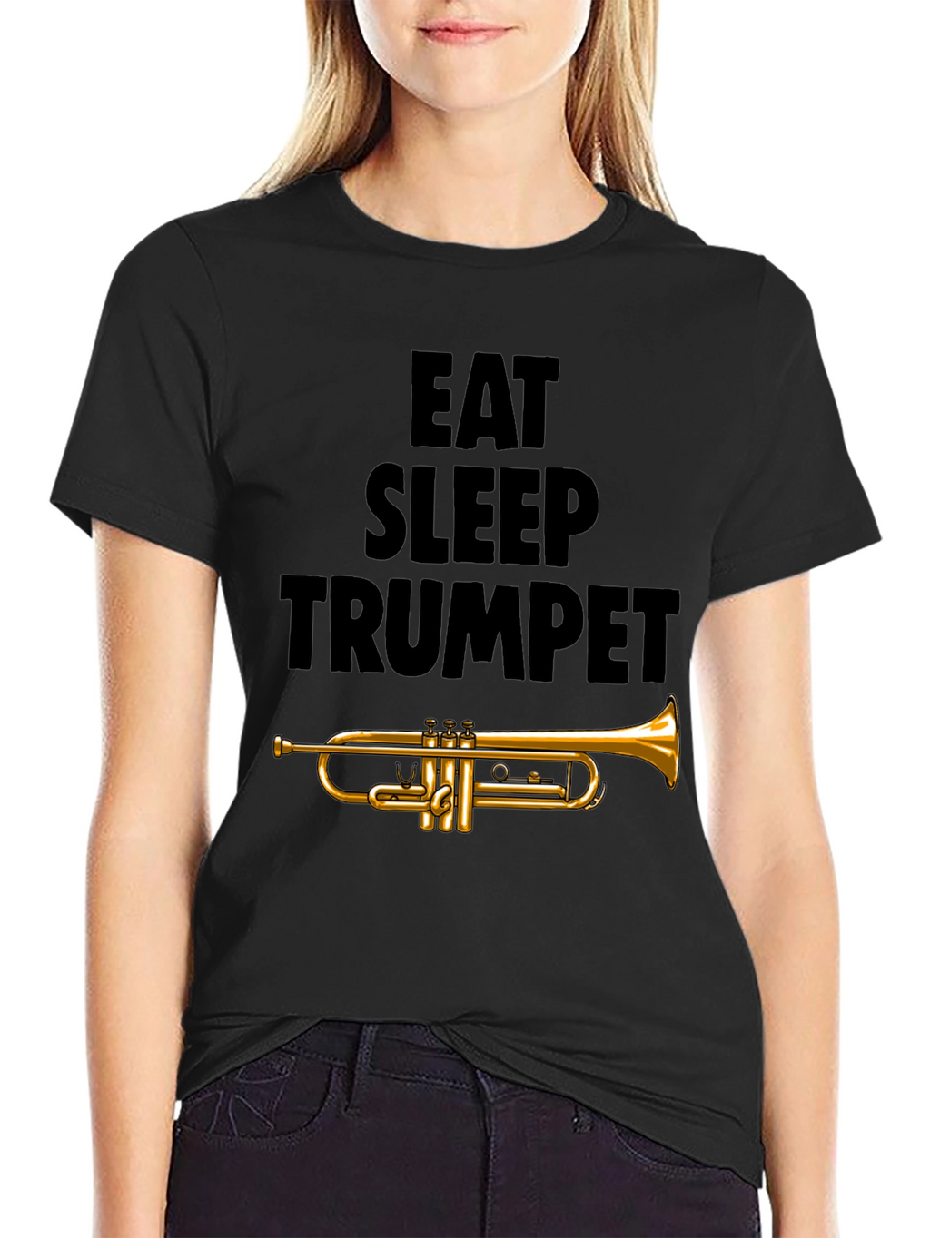 Eat Sleep Trumpet T-Shirt - Music Lover Tee