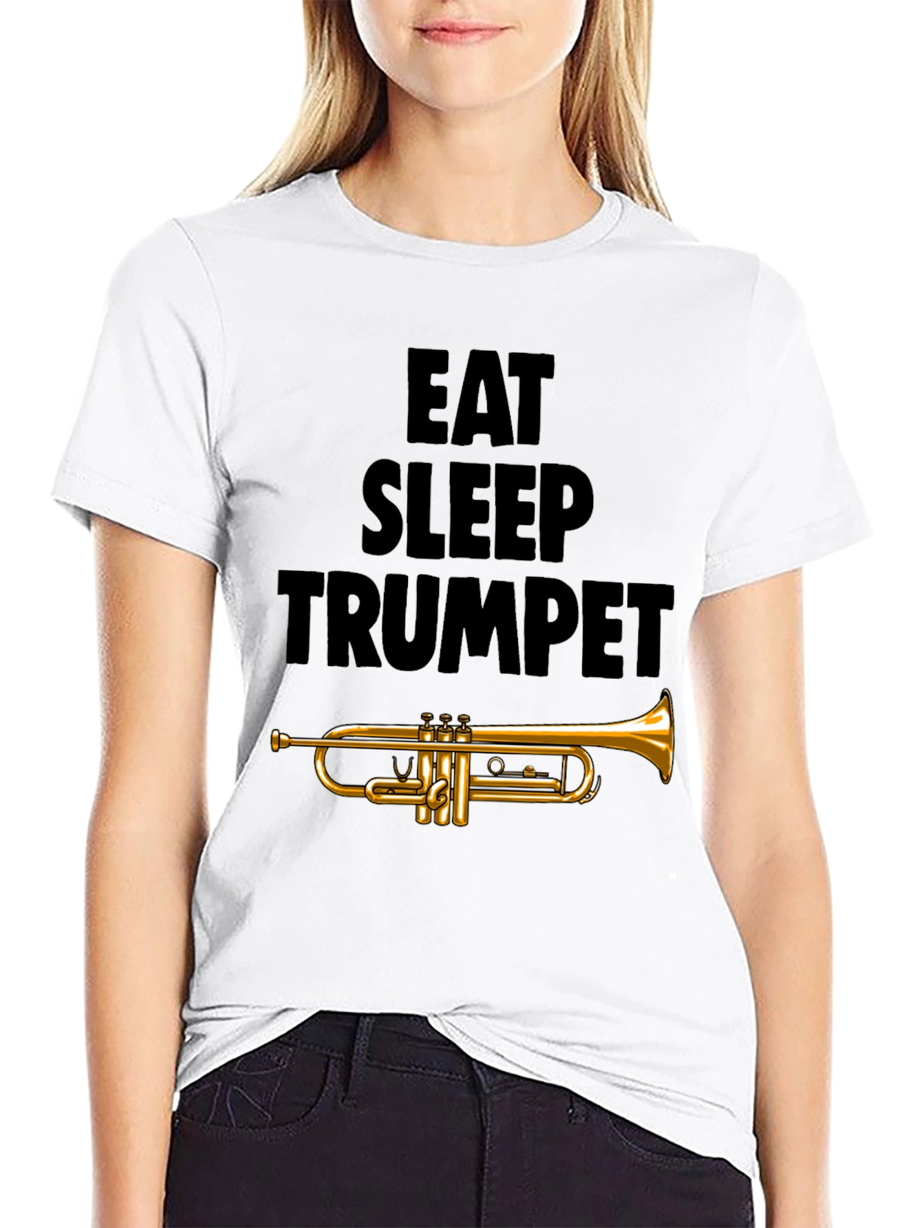 Eat Sleep Trumpet T-Shirt - Music Lover Tee