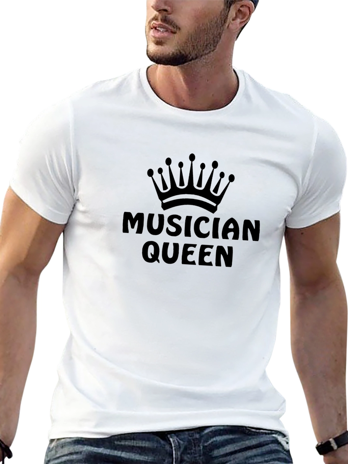 Musician Queen Black T-Shirt