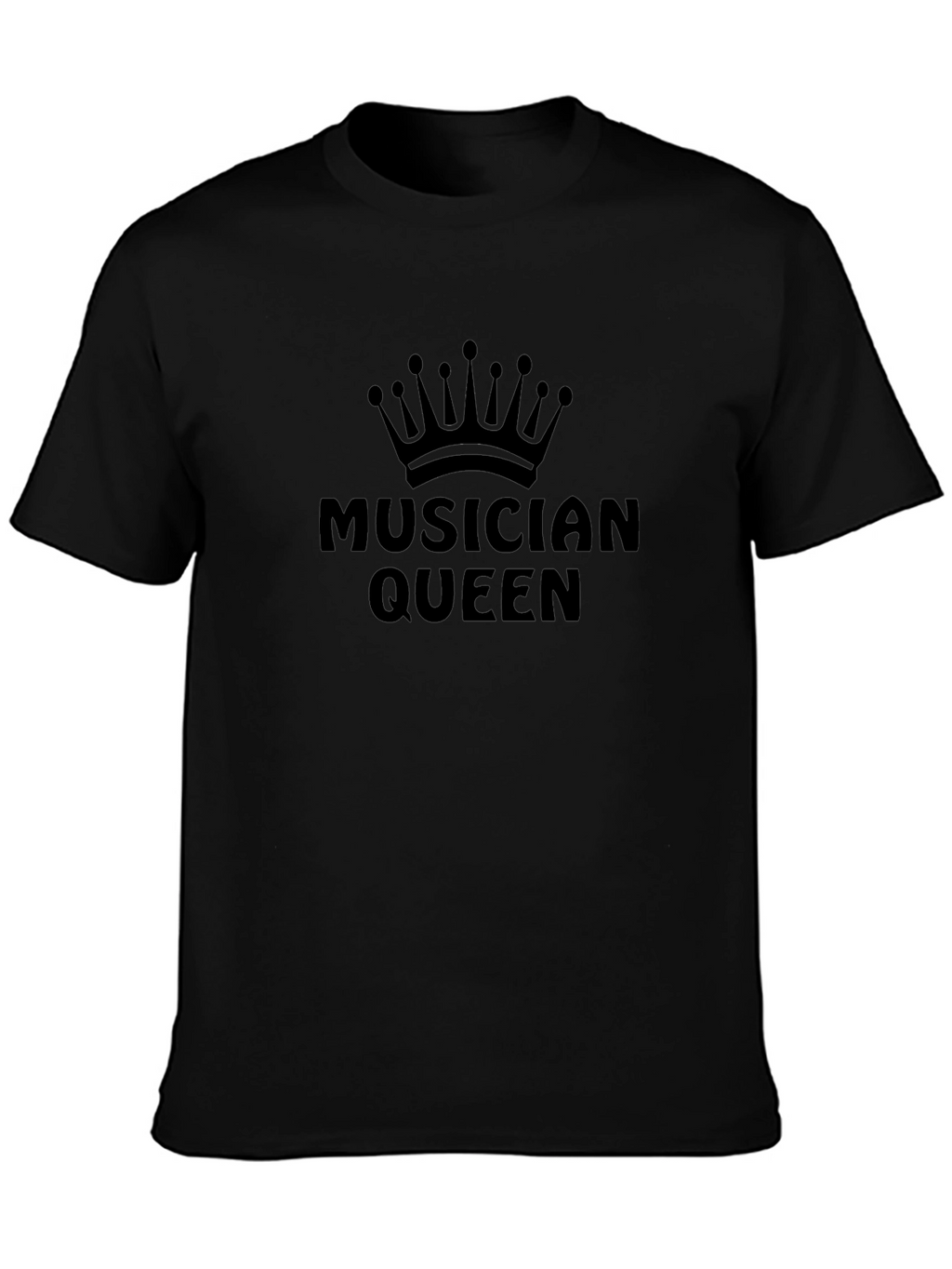 Musician Queen Black T-Shirt