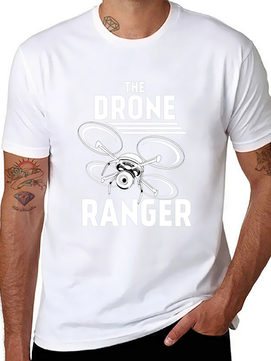 The Drone Ranger Graphic T-Shirt