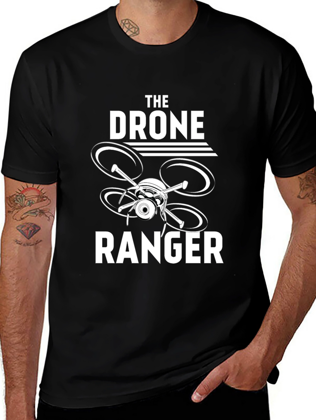 The Drone Ranger Graphic T-Shirt