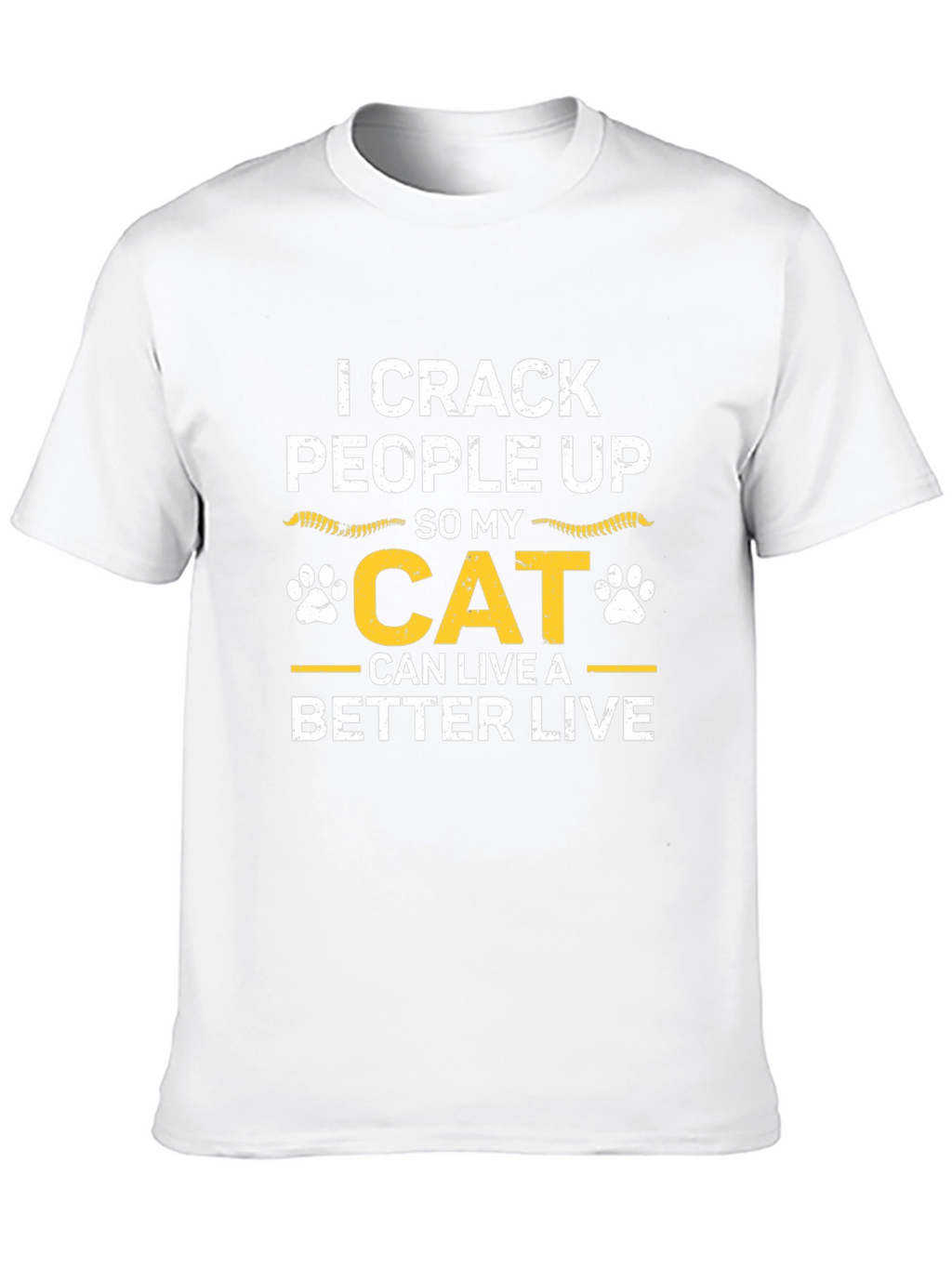 I Crack People Up Cat T-Shirt