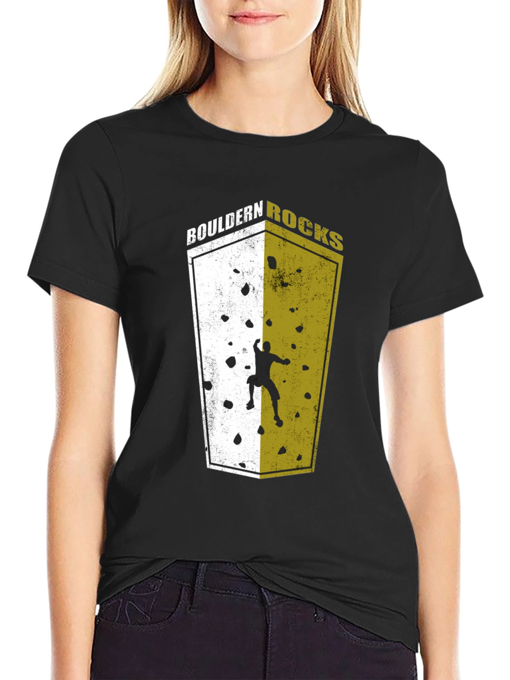 Bouldern Rocks Climbing T-Shirt