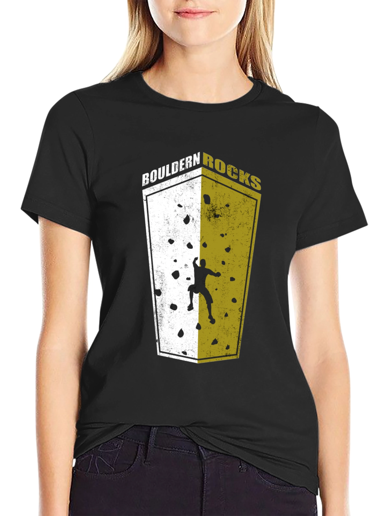 Bouldern Rocks Climbing T-Shirt