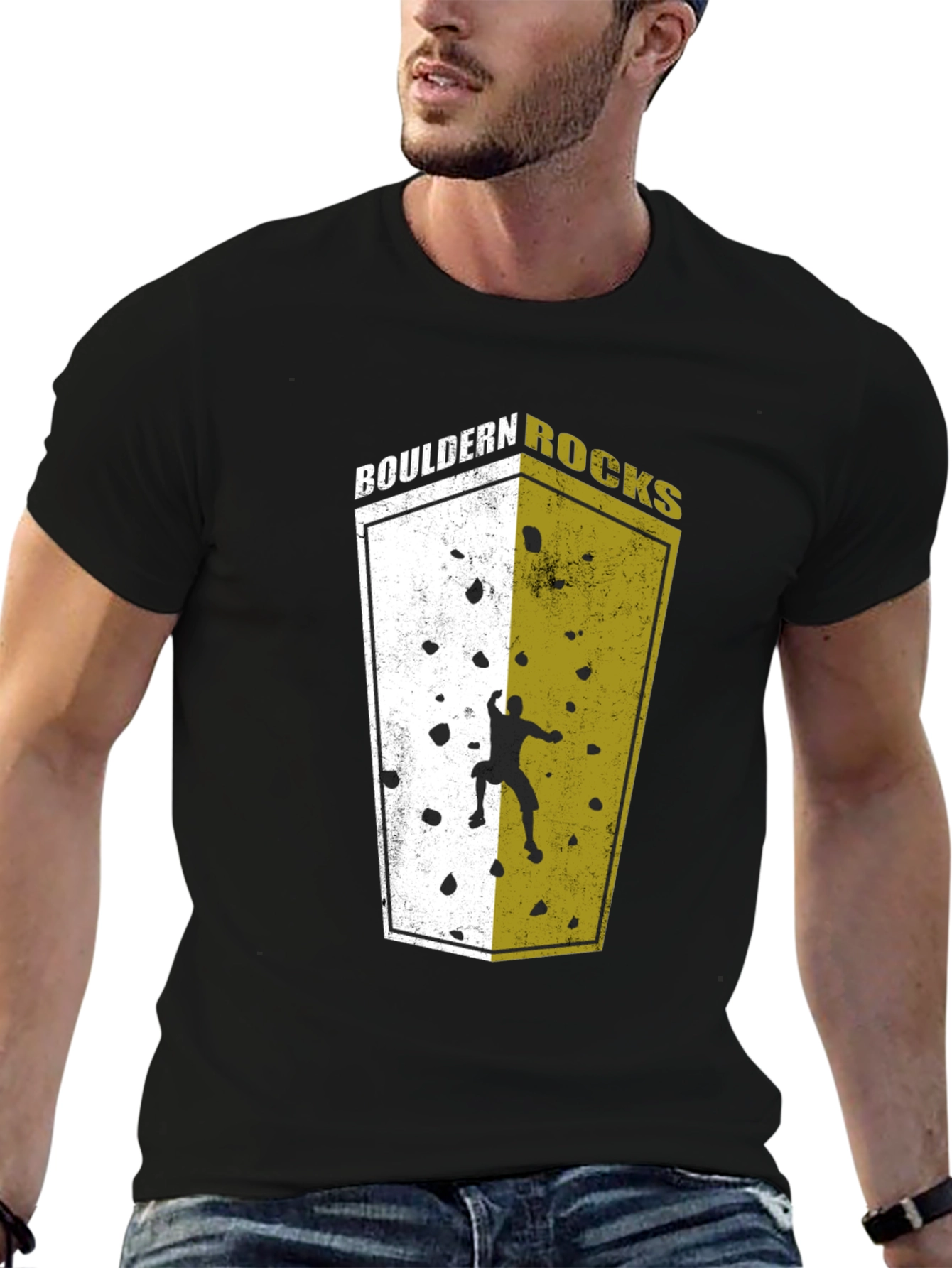 Bouldern Rocks Climbing T-Shirt