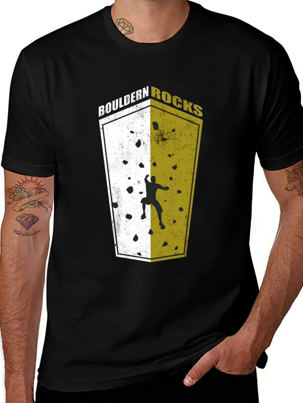Bouldern Rocks Climbing T-Shirt