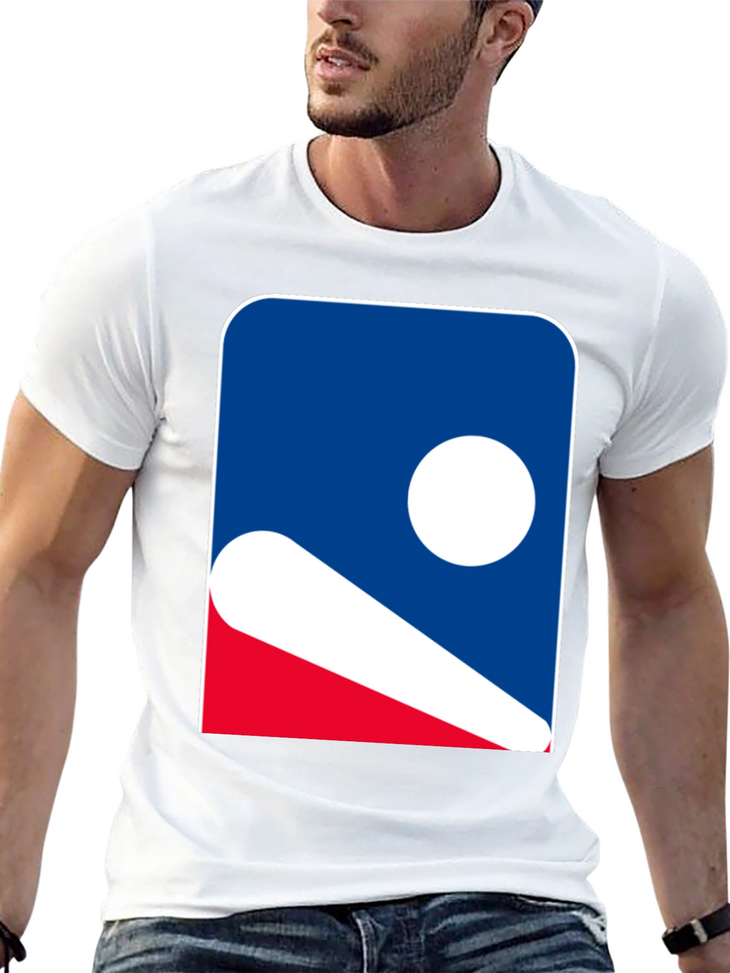 Baseball Logo Graphic T-Shirt