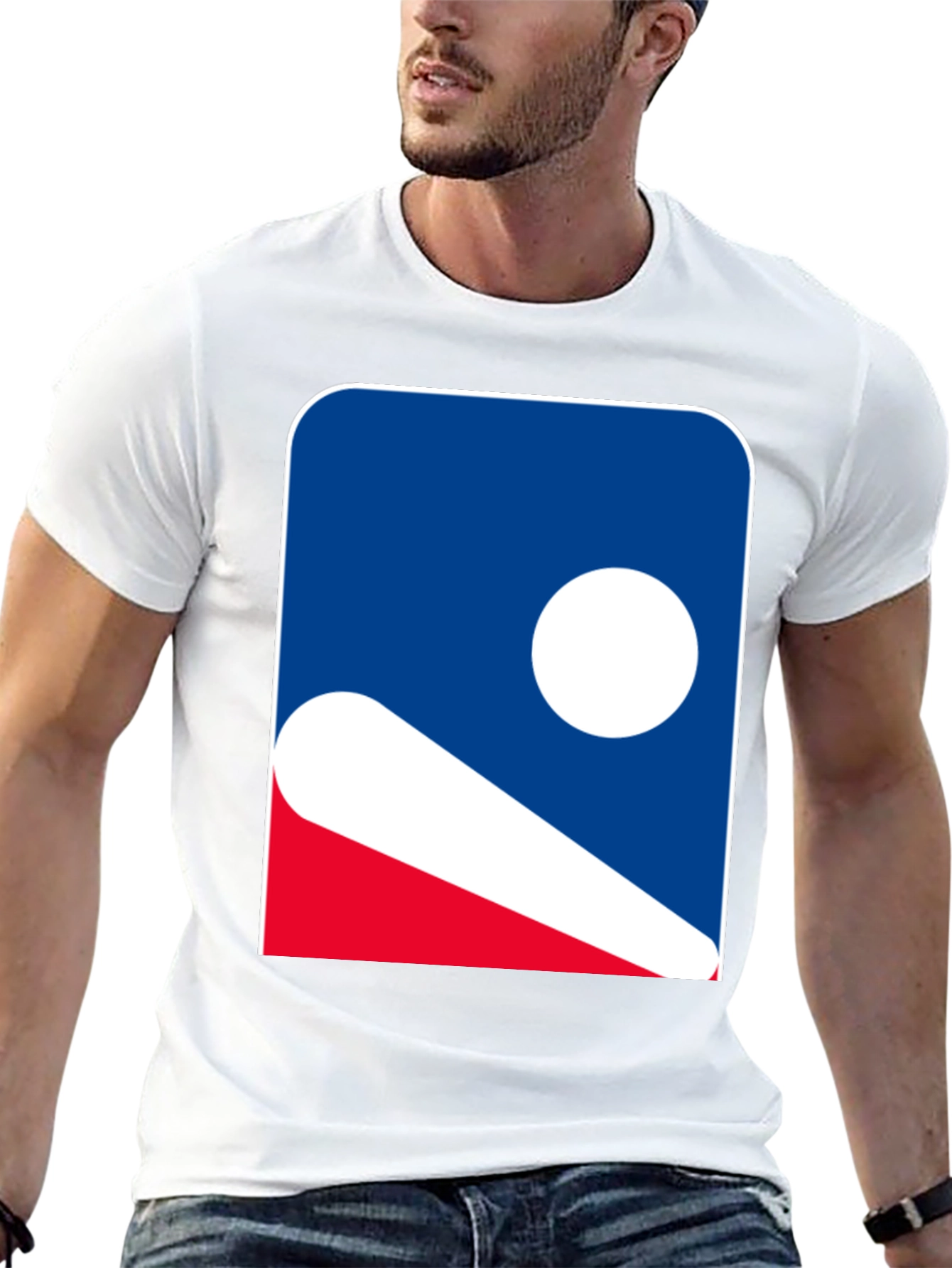 Baseball Logo Graphic T-Shirt