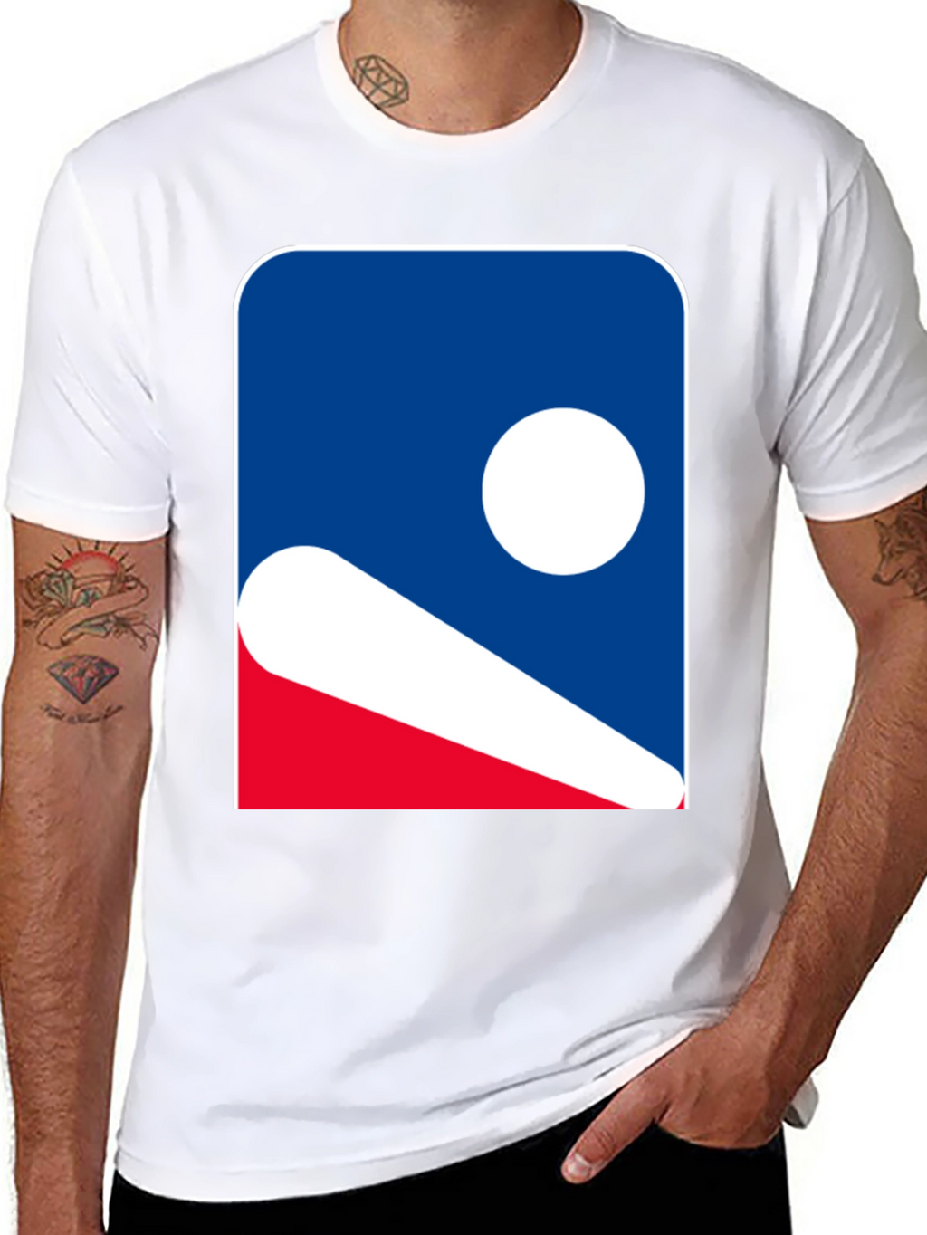 Baseball Logo Graphic T-Shirt
