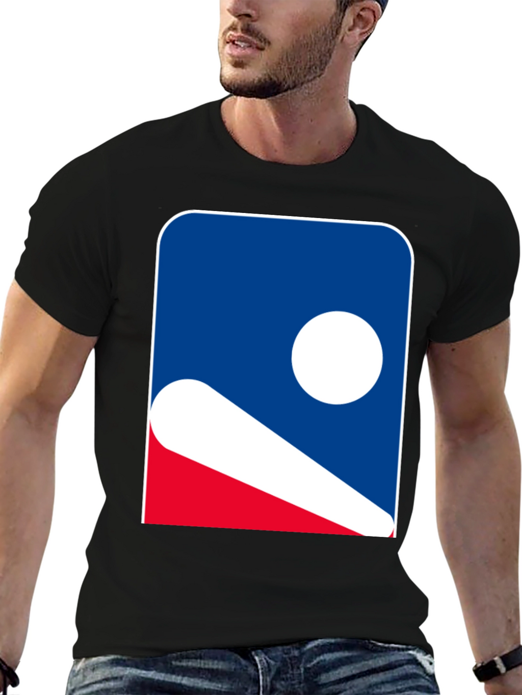 Baseball Logo Graphic T-Shirt