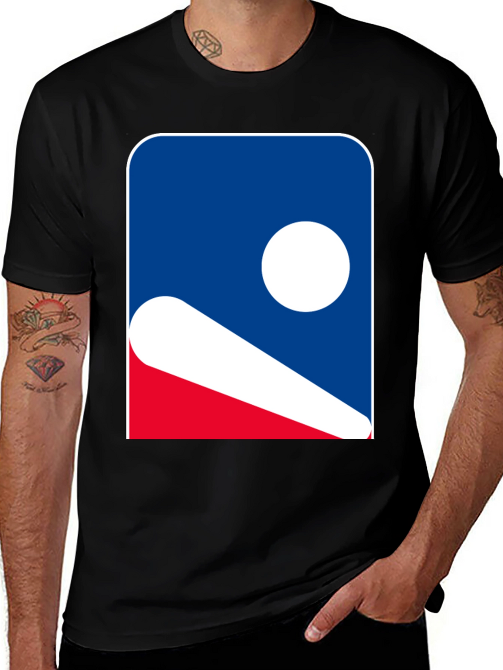 Baseball Logo Graphic T-Shirt
