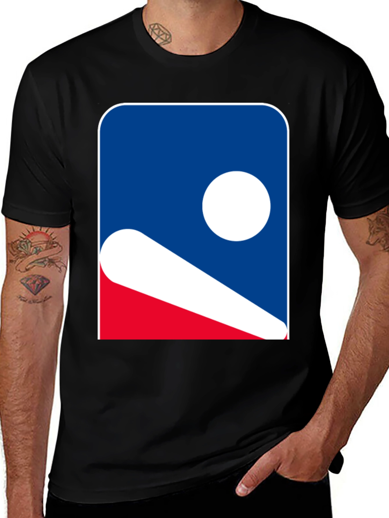 Baseball Logo Graphic T-Shirt