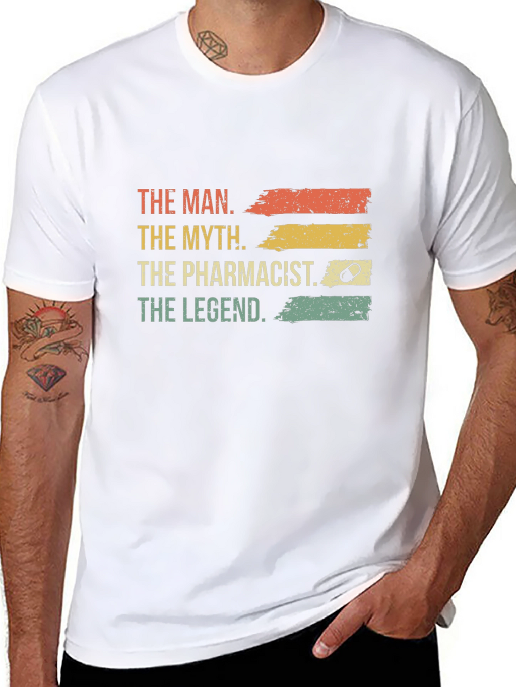 Pharmacist Legend Graphic T-Shirt
