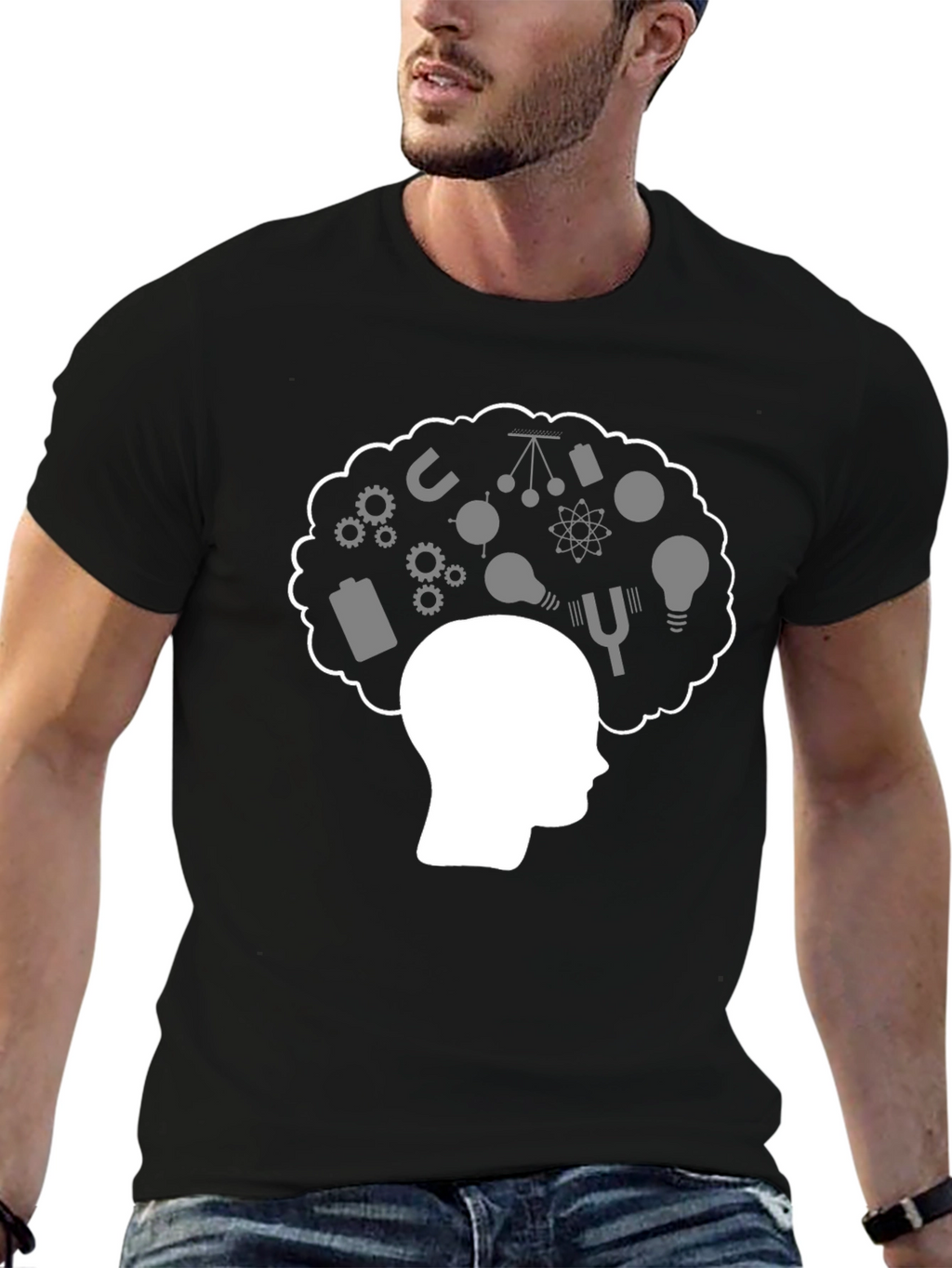 Science Mind T-Shirt - Thinker Design