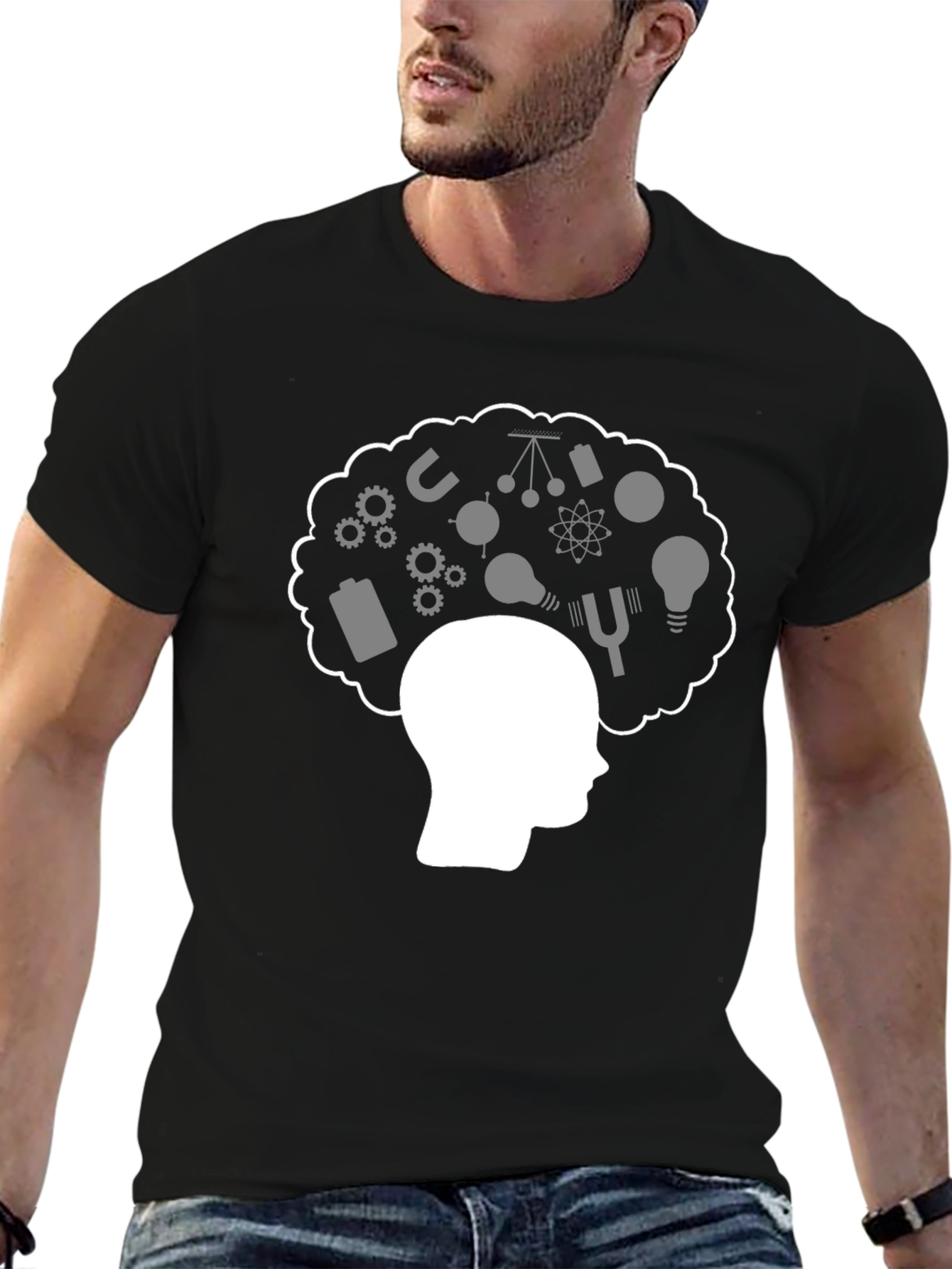 Science Mind T-Shirt - Thinker Design
