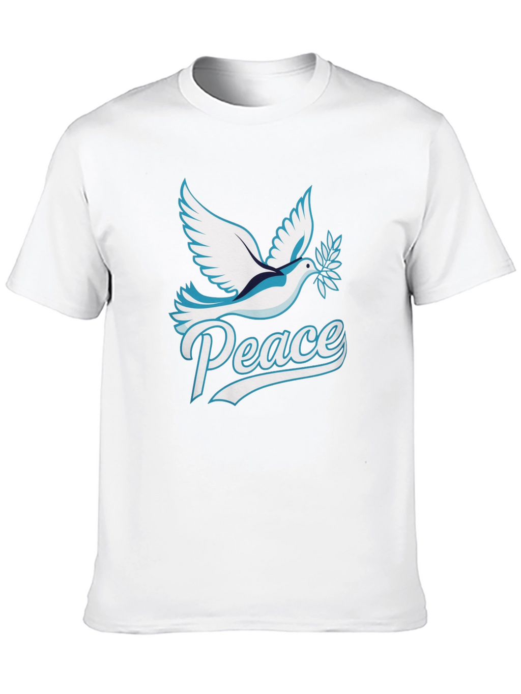 Peace Dove Graphic Tee - Soft Cotton Blend