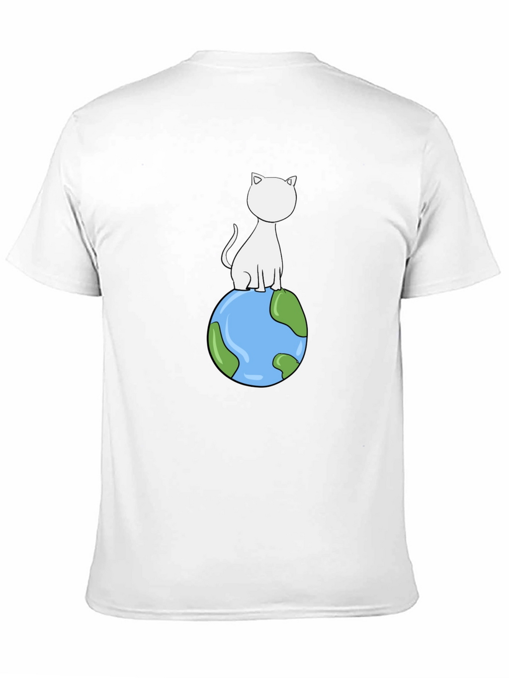 Cat on World T-Shirt