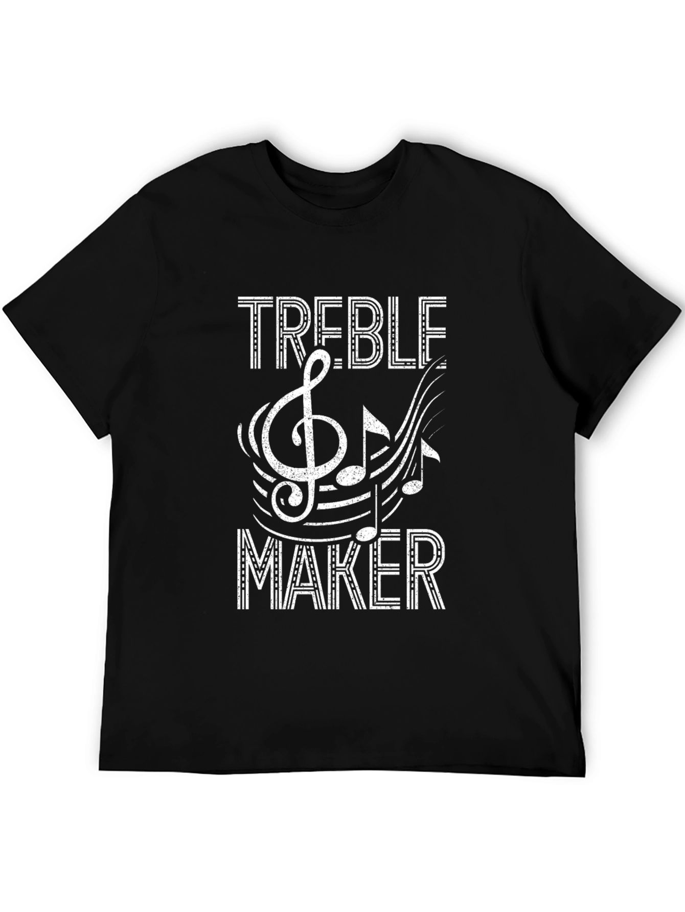 Treble Maker Music T-Shirt - Black Cotton Tee