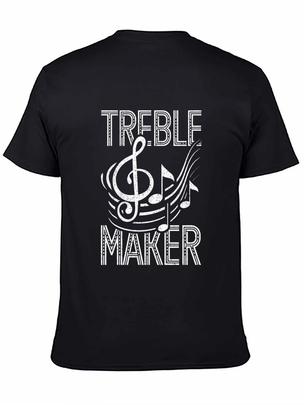 Treble Maker Music T-Shirt - Black Cotton Tee