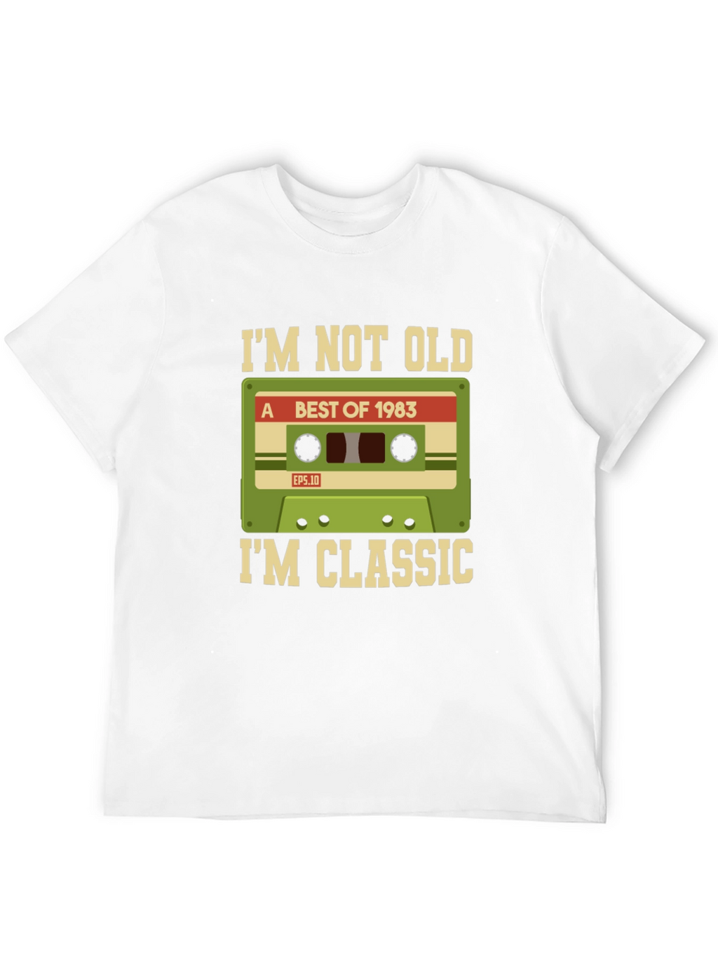 Im Not Old Im Classic 1983 Cassette T-Shirt