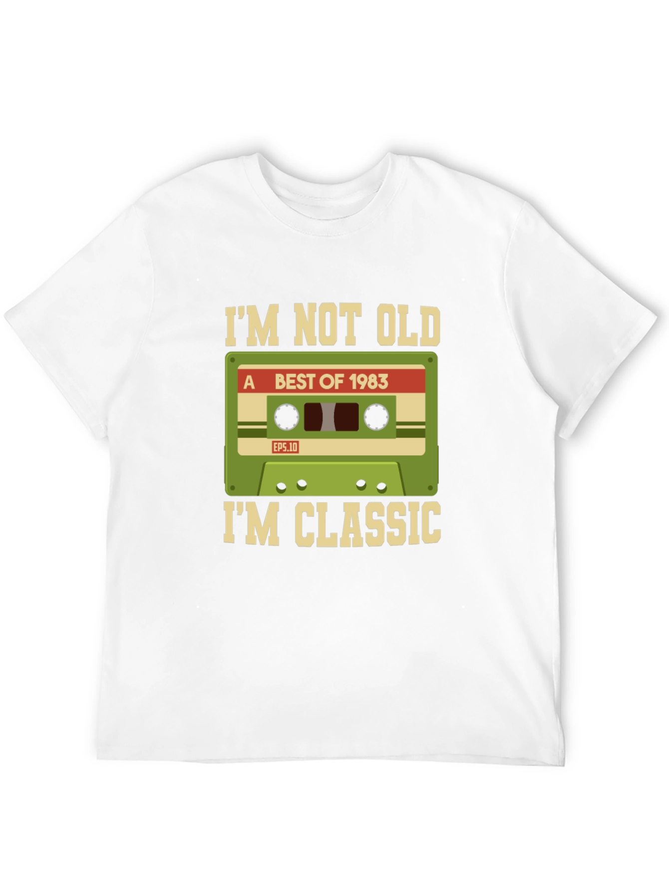 Im Not Old Im Classic 1983 Cassette T-Shirt