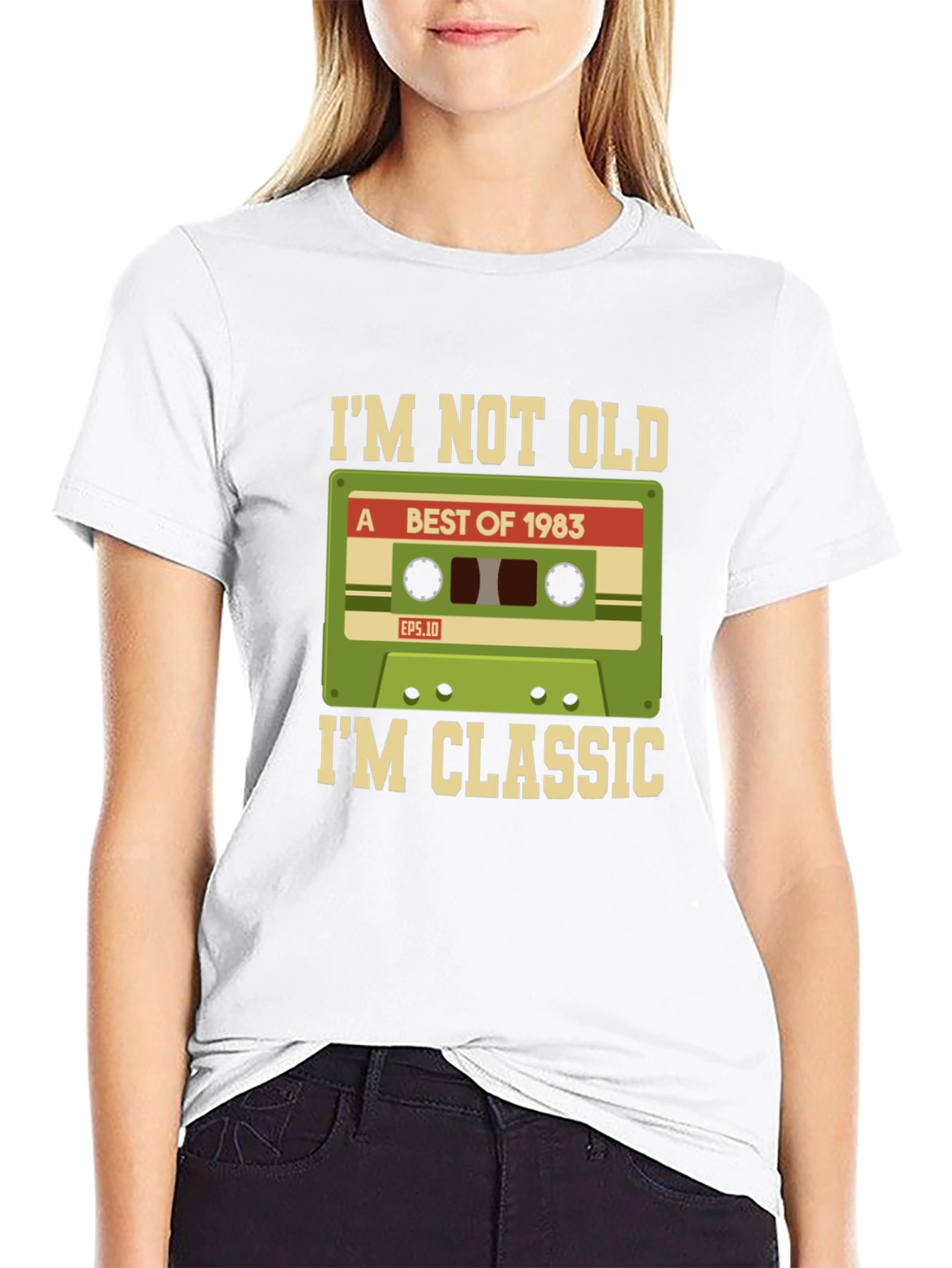 Im Not Old Im Classic 1983 Cassette T-Shirt